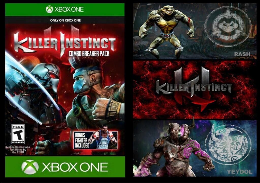 Killer Instinct - Ростер бойцов  2013 - 2016 ... - Killer Instinct, Файтинг, Ростер, Mortal Kombat, Яндекс Дзен (ссылка), Длиннопост