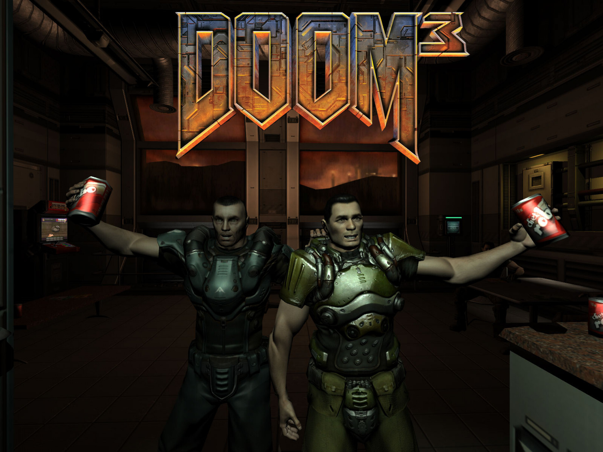 Reply to post DOOM3 - Images, Computer games, Doom, Doom 3, 2000s, Old school, Horror game, Shooter, Youtube, Video, Reply to post