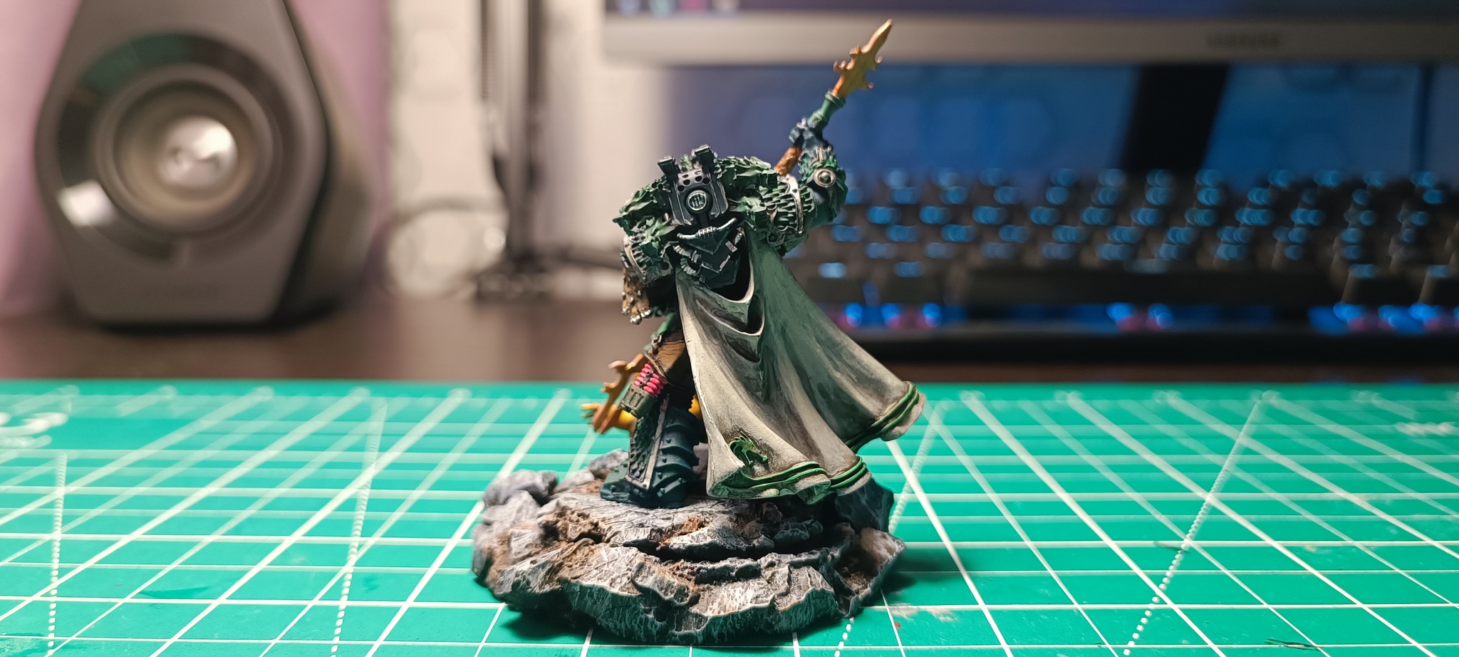 Alpharius (Warhammer 40k) - My, Warhammer 40k, Painting miniatures, Longpost