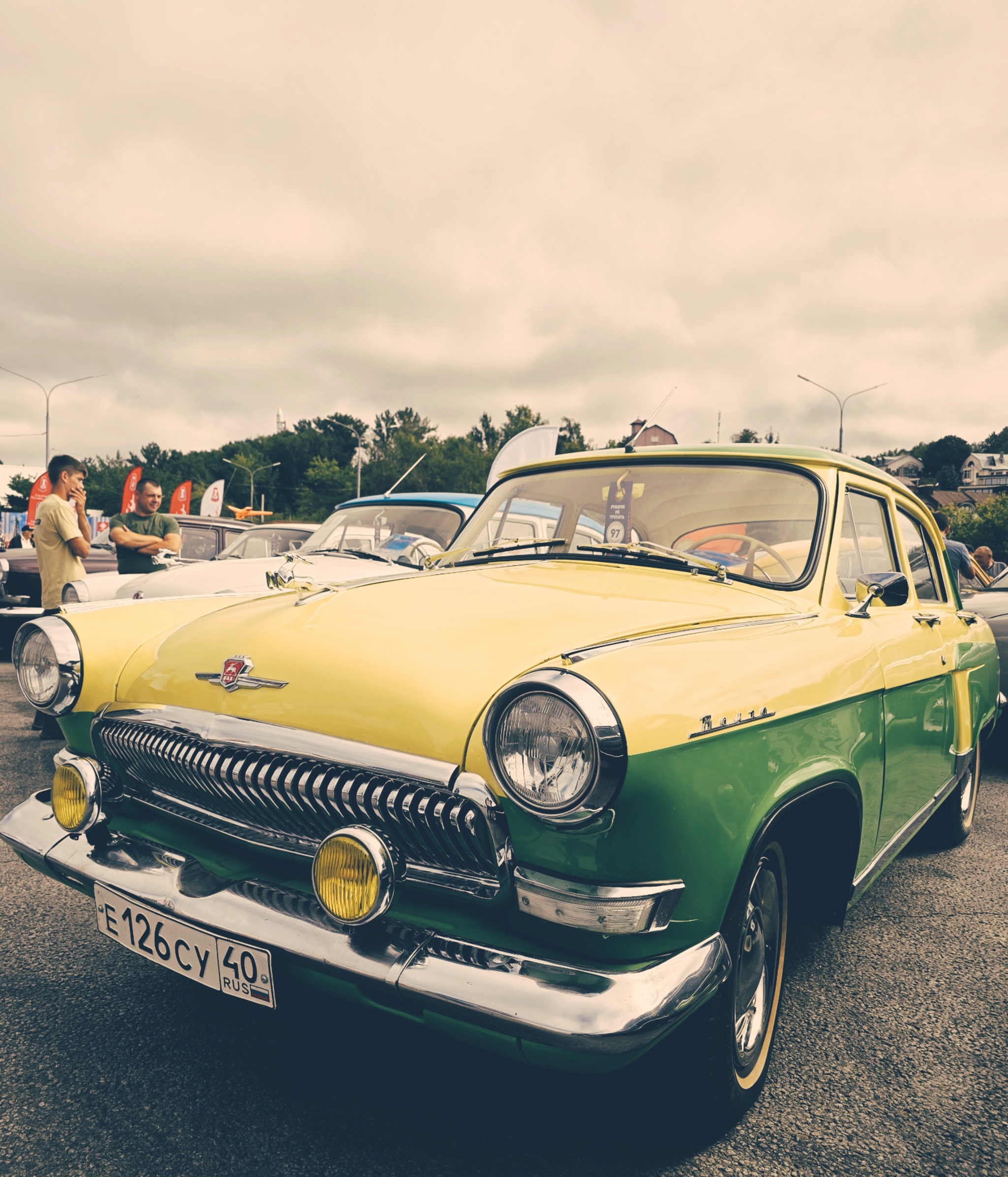 Ретро автомобили - Моё, Ретроавтомобиль, Калуга, BMW, Cadillac, Lincoln, Набережная, Мобильная фотография, Длиннопост