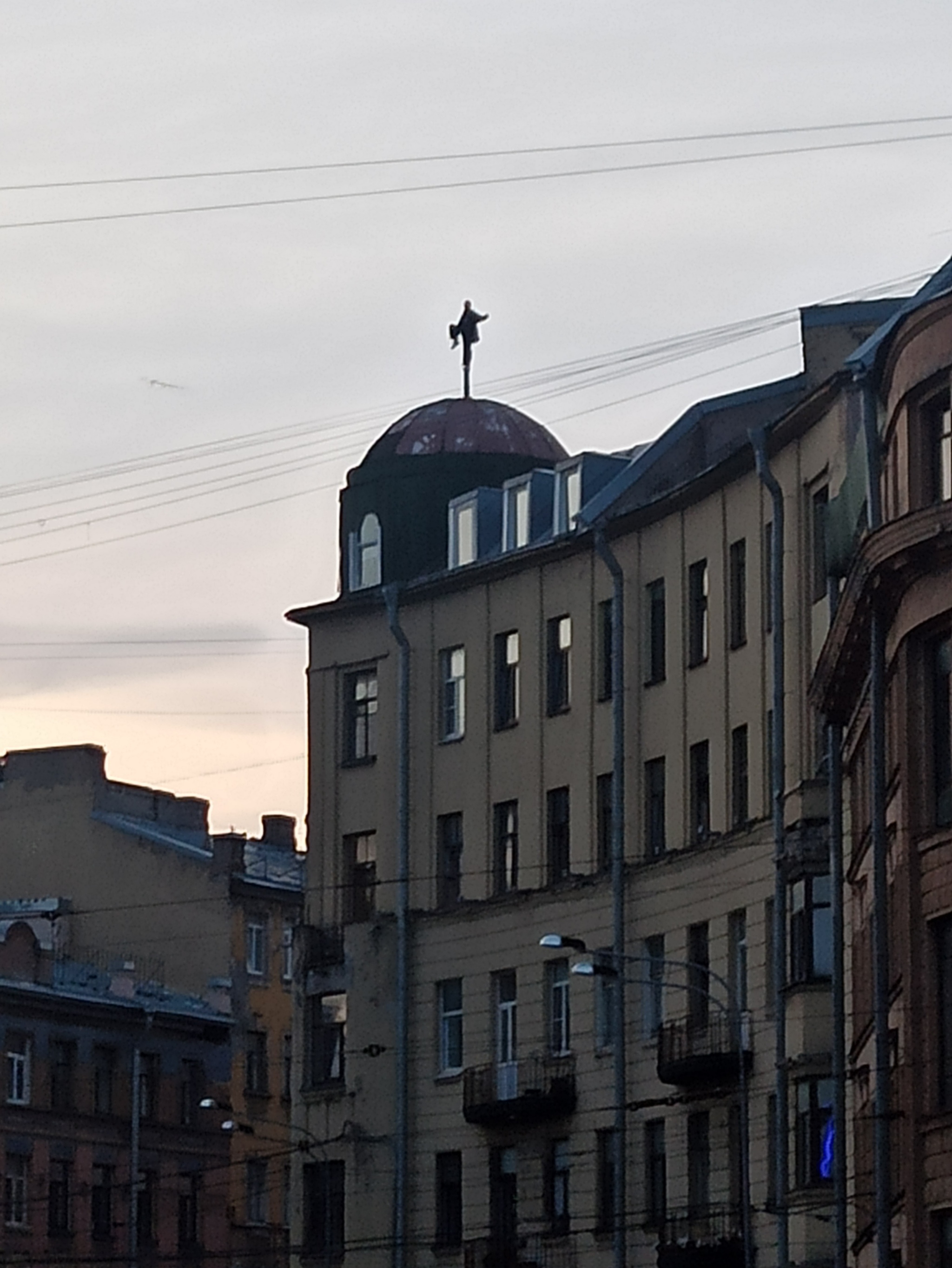 I left the subway... - Without fear, Roof, Saint Petersburg, Longpost