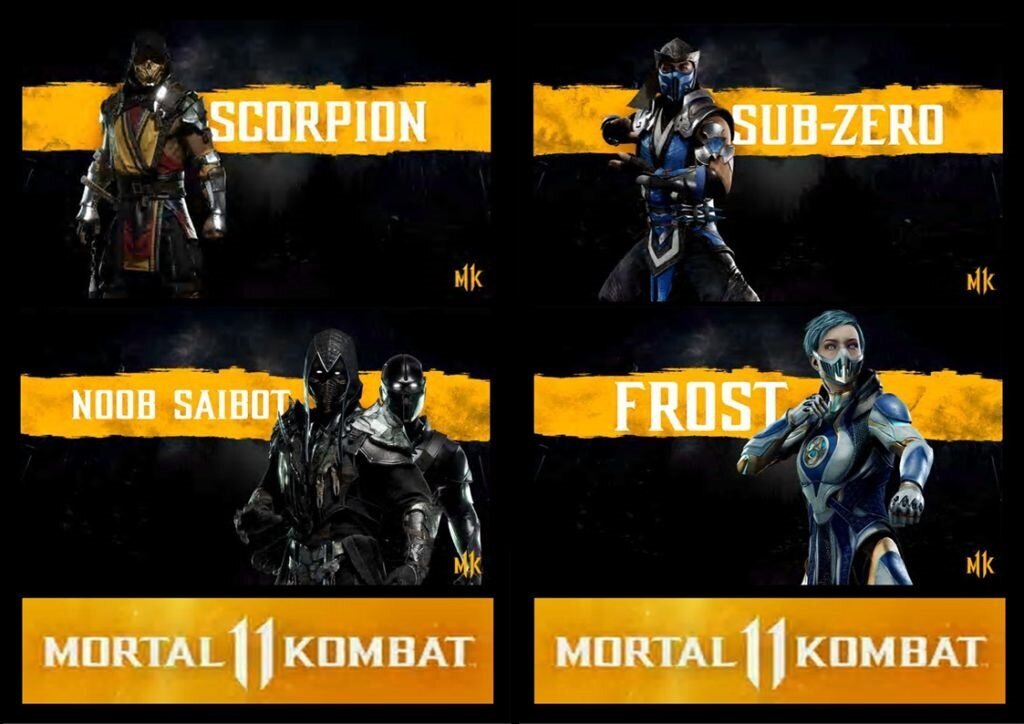 МК 11 Ростер - Все Бойцы ... - Видеоигра, Mortal Kombat, Файтинг, Мк11, Длиннопост