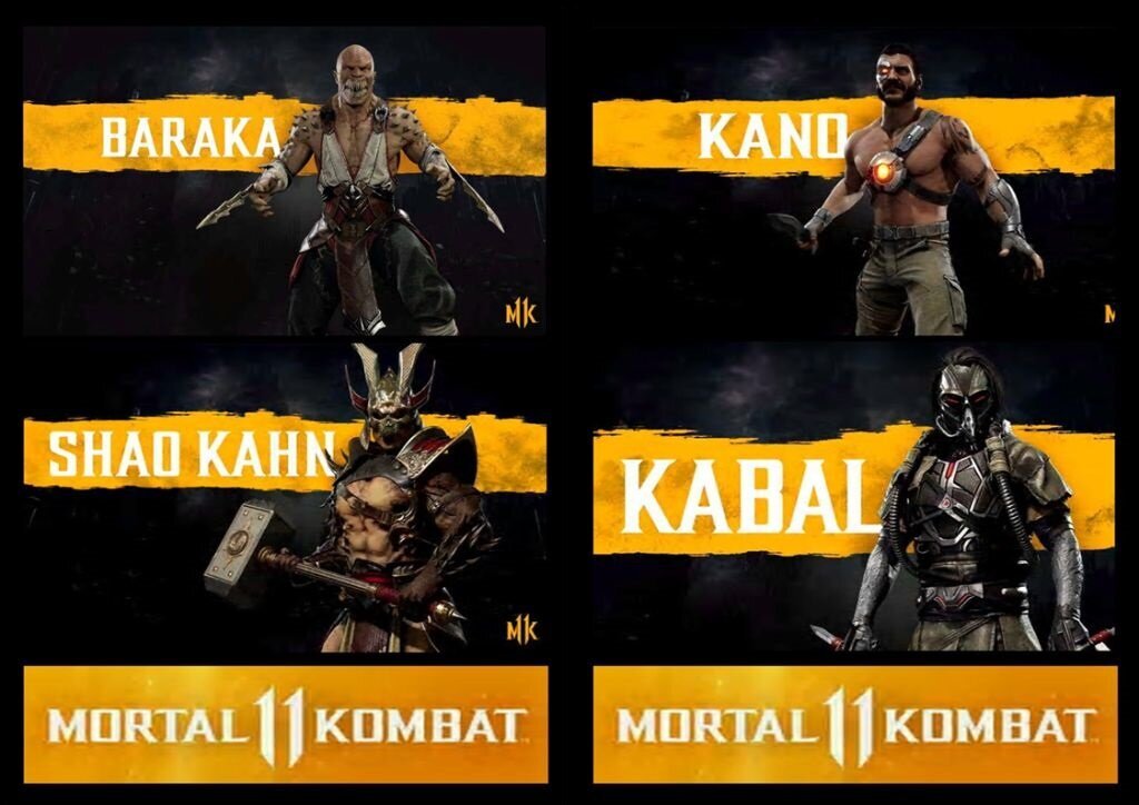 MK 11 Roster - All Fighters... - Video game, Mortal kombat, Fighting, Mk11, Longpost