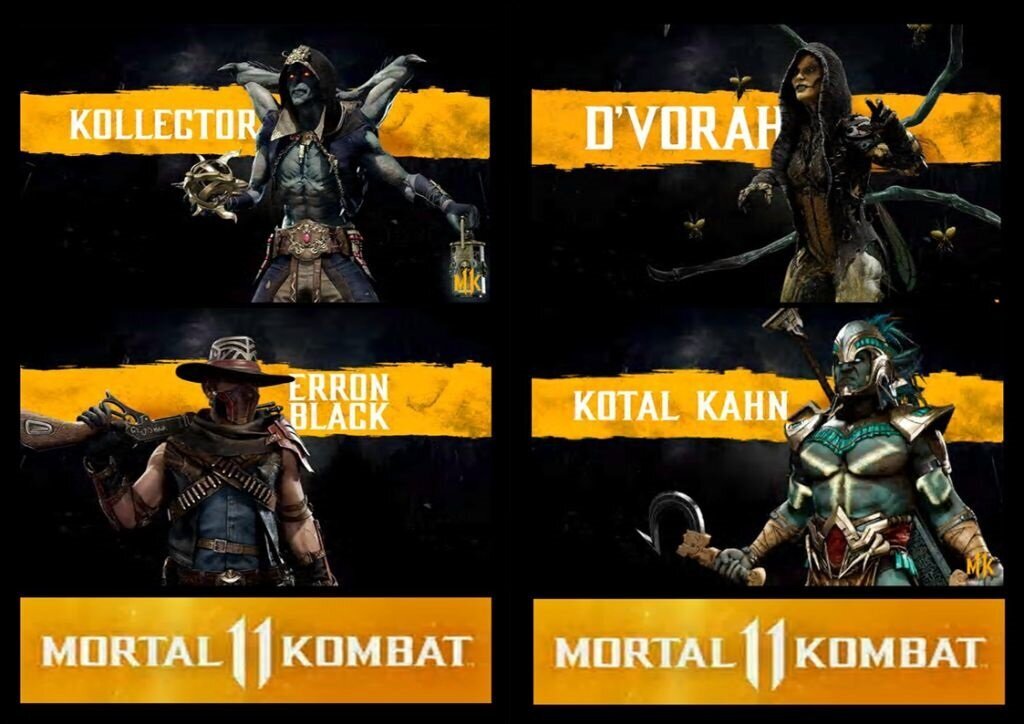 МК 11 Ростер - Все Бойцы ... - Видеоигра, Mortal Kombat, Файтинг, Мк11, Длиннопост