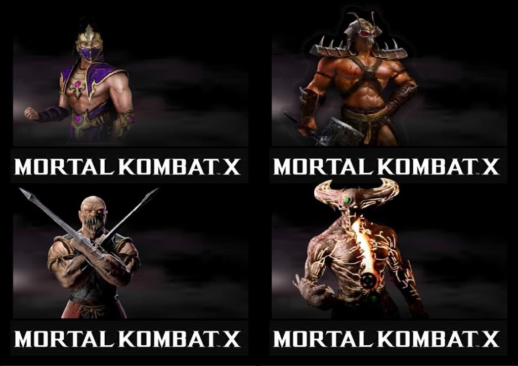 Мортал Комбат Х - Ростер ... Все Бойцы ... - Файтинг, Мкх, Mortal Kombat, Игры, Длиннопост