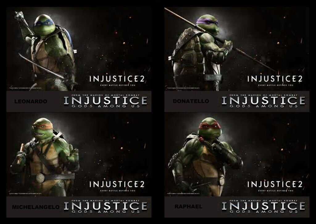 Injustice Fighting Roster - Все персонажи ... - Файтинг, Mortal Kombat, Injustice, Injustice: Gods Among Us, Injustice 2, Супергерои, DC Comics, Лига справедливости вселенная DC Comics, Бэтмен, Супермен, Бэтмен против Супермена, Черепашки-Ниндзя, Длиннопост