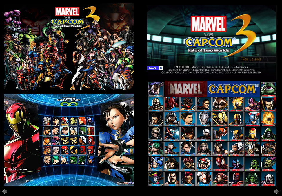 Marvel VS Capcom 3 - Roster ... All characters ... - Computer games, Marvel, Marvel vs capcom, Capcom, Superheroes, Spiderman, Street fighter, Roster, Longpost