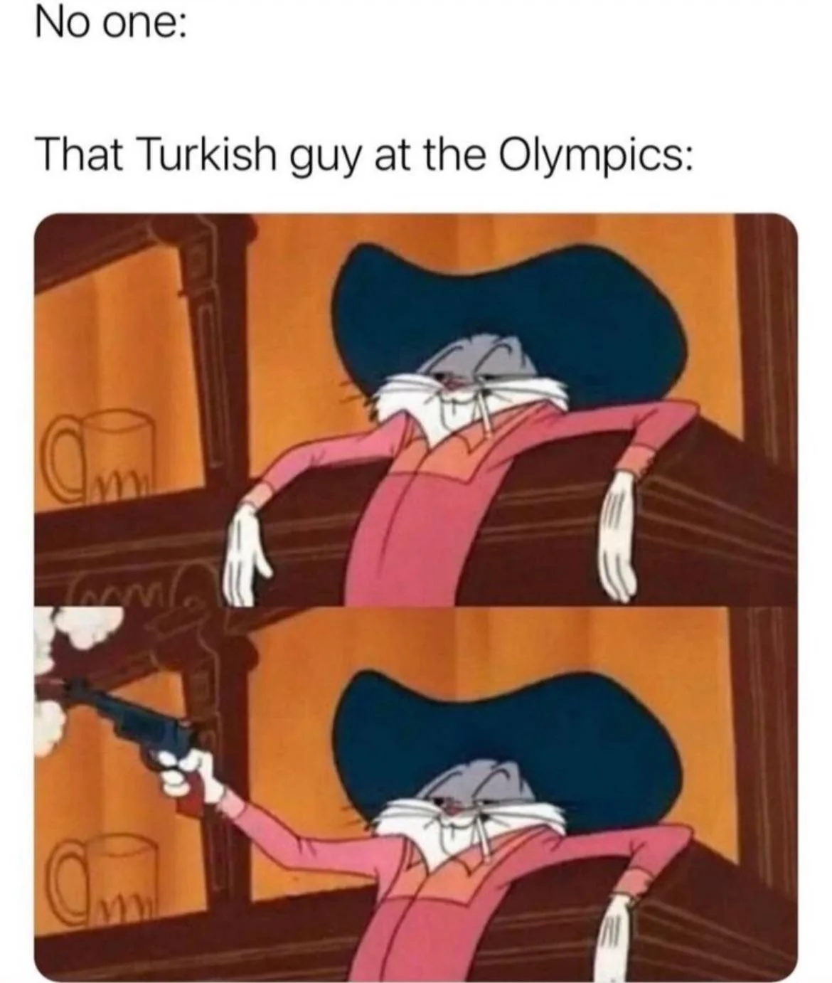 That Turk at the Olympics - Yusuf DikeГ§, Turks, Shooting, Olympic Games, Bugs Bunny, Memes