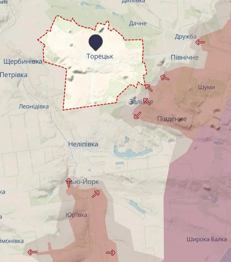 Ukrainian military reports Russian troops entering the territory of Toretsk - Politics, news, Special operation, Military establishment, Promotion, Offensive, Longpost