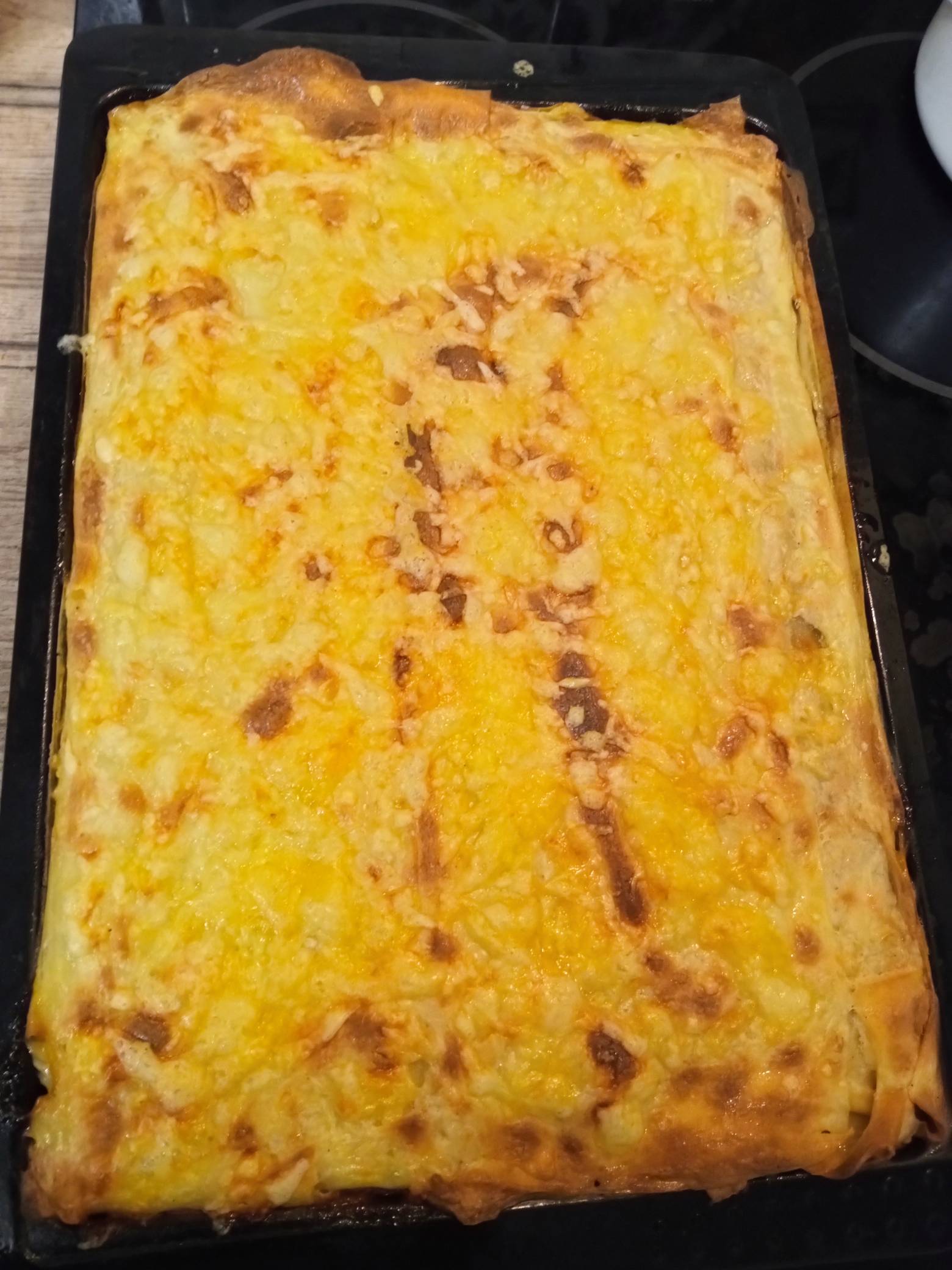 Lasagna - My, Recipe, Ingredients, Lasagna, Dinner, Yummy, Mat, Longpost, Food