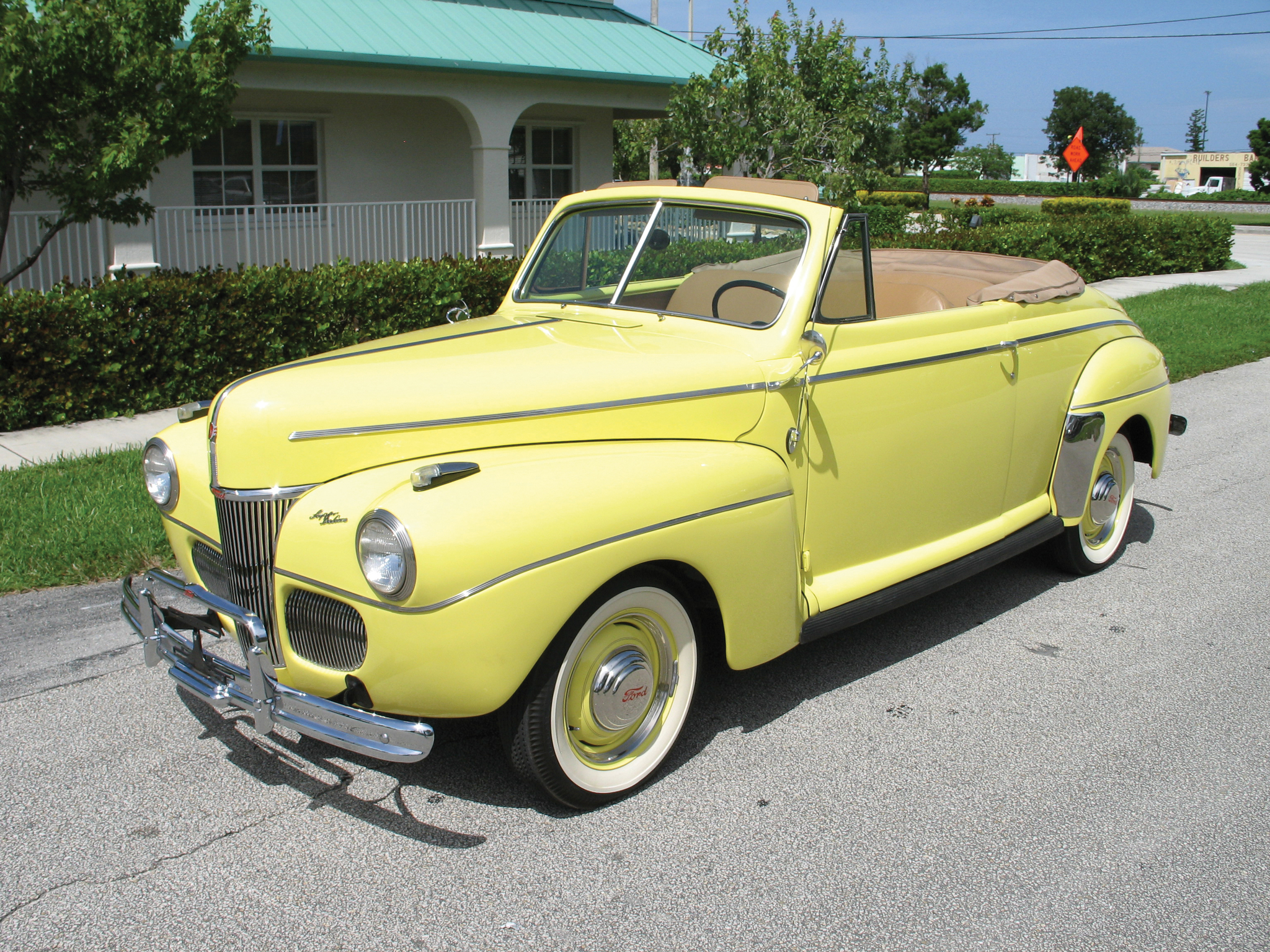 Ford Super Deluxe Convertible - Ретроавтомобиль, История автомобилей, Ford, Двигатель, Длиннопост