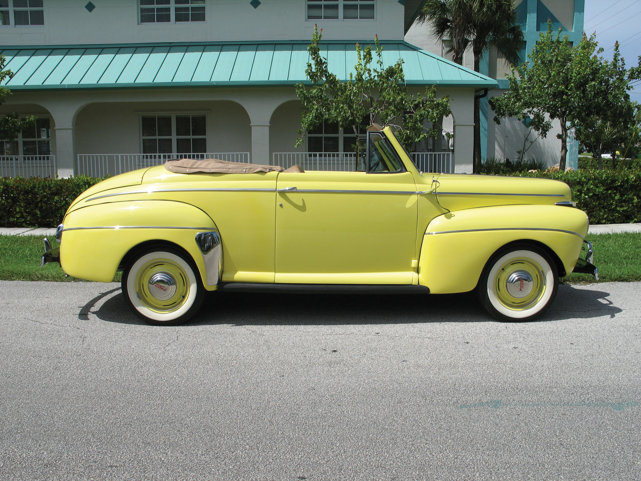 Ford Super Deluxe Convertible - Retro car, Car history, Ford, Engine, Longpost