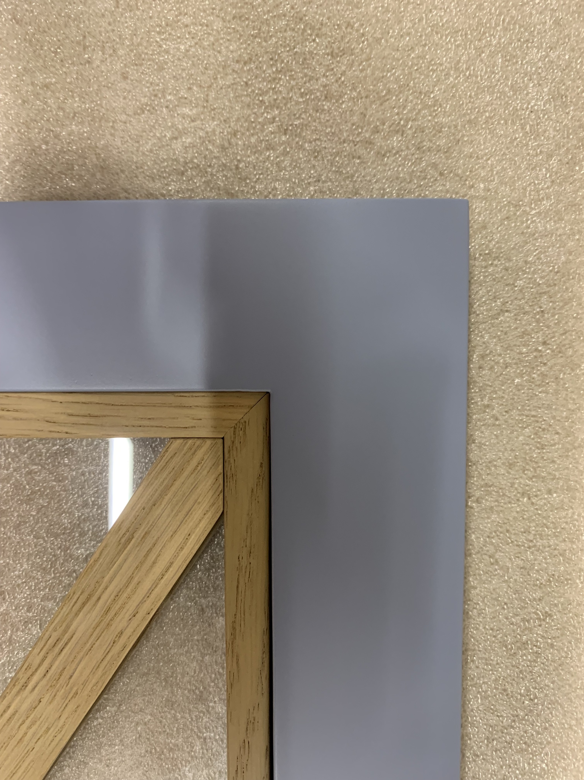 Decorative layout made of solid oak on the glass of a hinged kitchen facade made of enamel-painted MDF - My, Workshop, Manufacturing, Needlework with process, Glass, Machine, Woodworking, Carpenter, Longpost