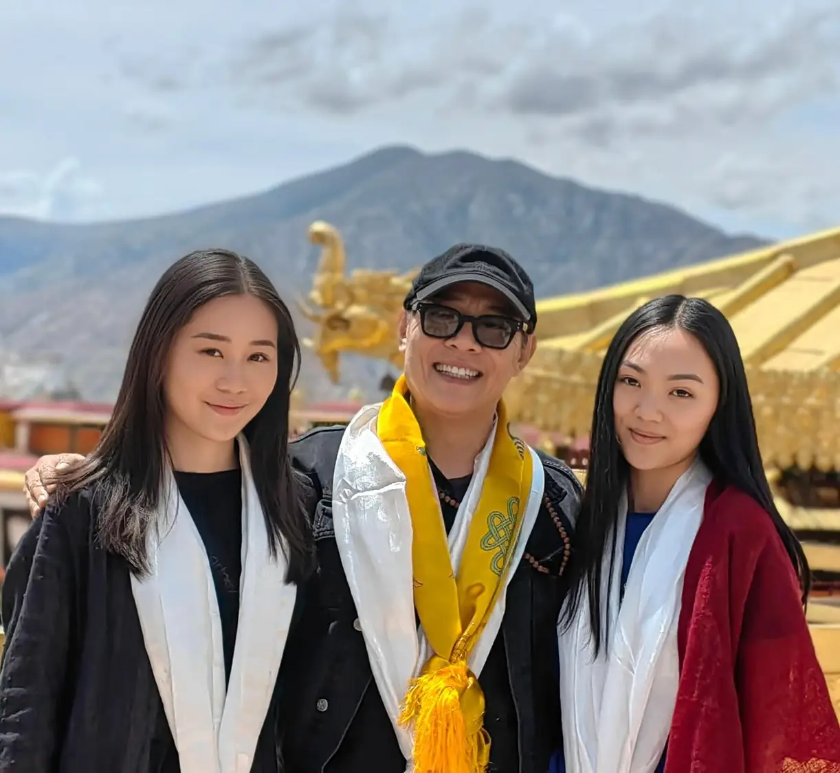 Jet Li brought his daughters to Tibet - Actors and actresses, Jet Li, Tibet, The photo