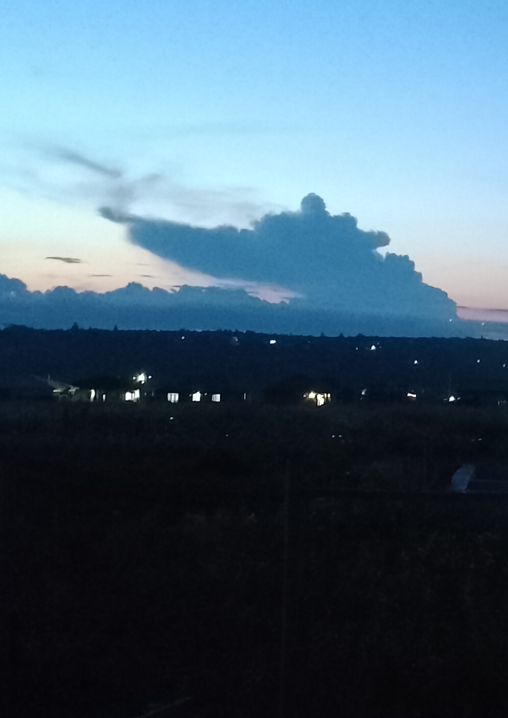 Mouse - My, Clouds, Mouse, Pareidolia, The photo