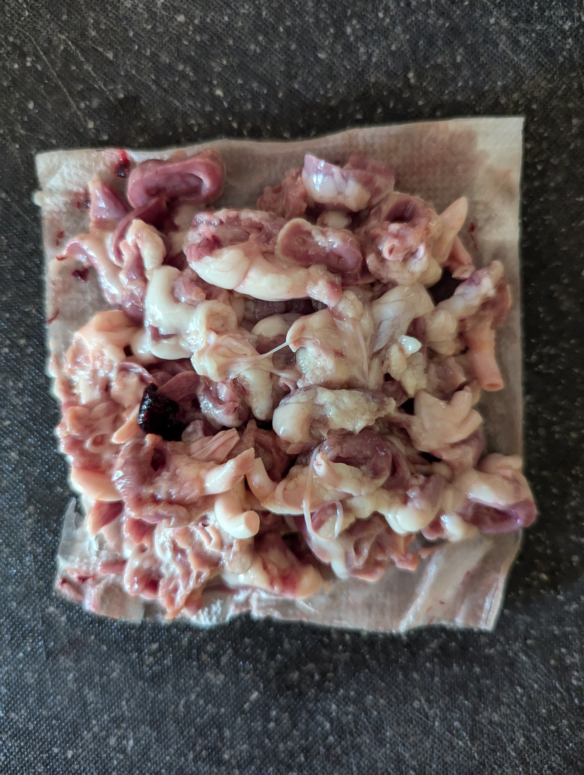 Do you clean chicken hearts? - My, Cooking, Offal, Butchering, Longpost