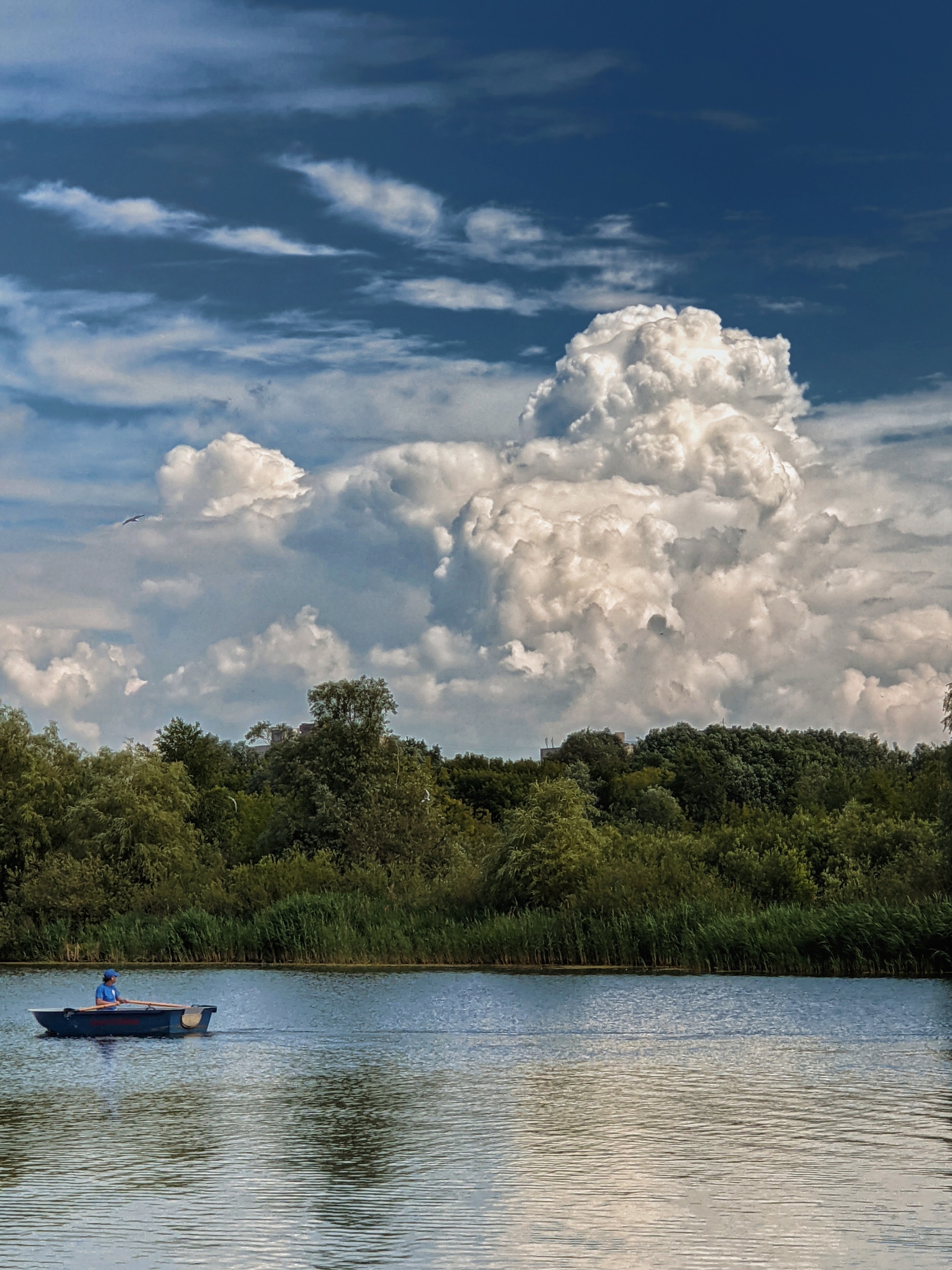 Reply to the post “Maybe someone will like it” - My, The photo, Nature, Village, Clouds, A wave of posts, Reply to post, Longpost