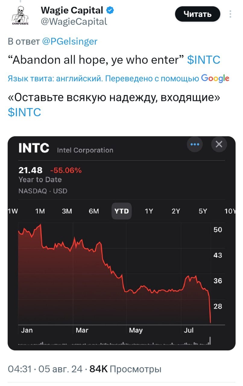 Intel - Intel, Процессор, Компания, Длиннопост