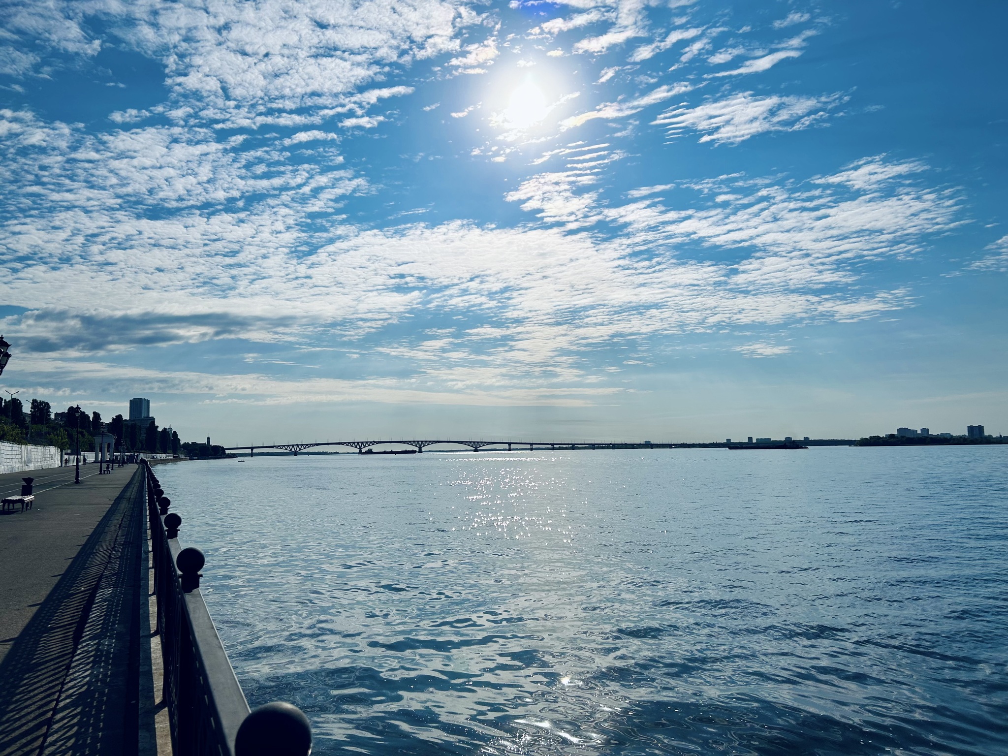 Saratov - My, A life, Saratov, Volga river, Bridge, Town, No rating, River, Embankment, Nostalgia, Longpost