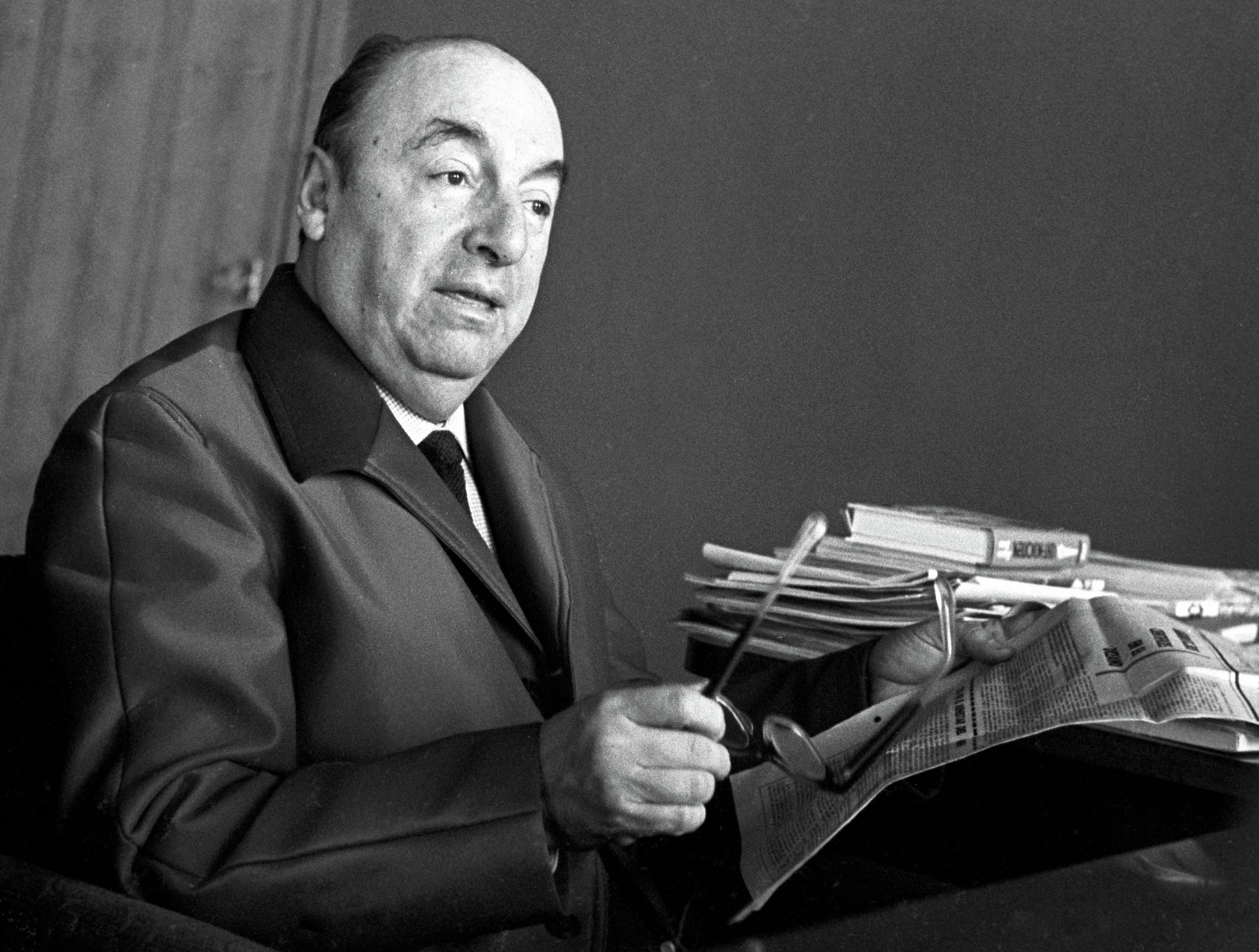 “Away from everyone, I speak to everyone” - on the 120th anniversary of the birth of Pablo Neruda - Pablo Neruda, Поэт, Poetry, Biography, Chile, Books, Poems, Longpost