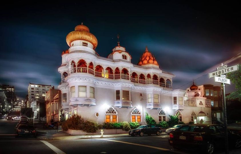 Vedanta Temple - Temple, San Francisco, sights, Religion, Church, Longpost