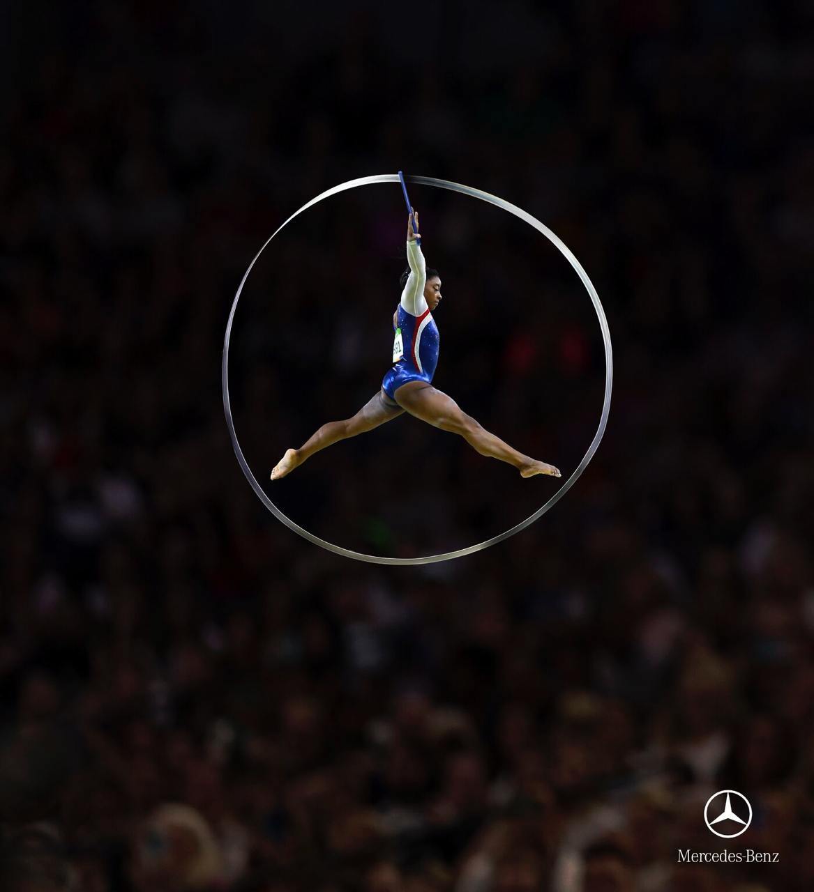 Mercedes hasn't bought this footage from the Olympics yet? - Creative, Creative advertising, The gods of marketing, Mercedes, Olympic Games, Telegram (link), Rhythmic gymnastics