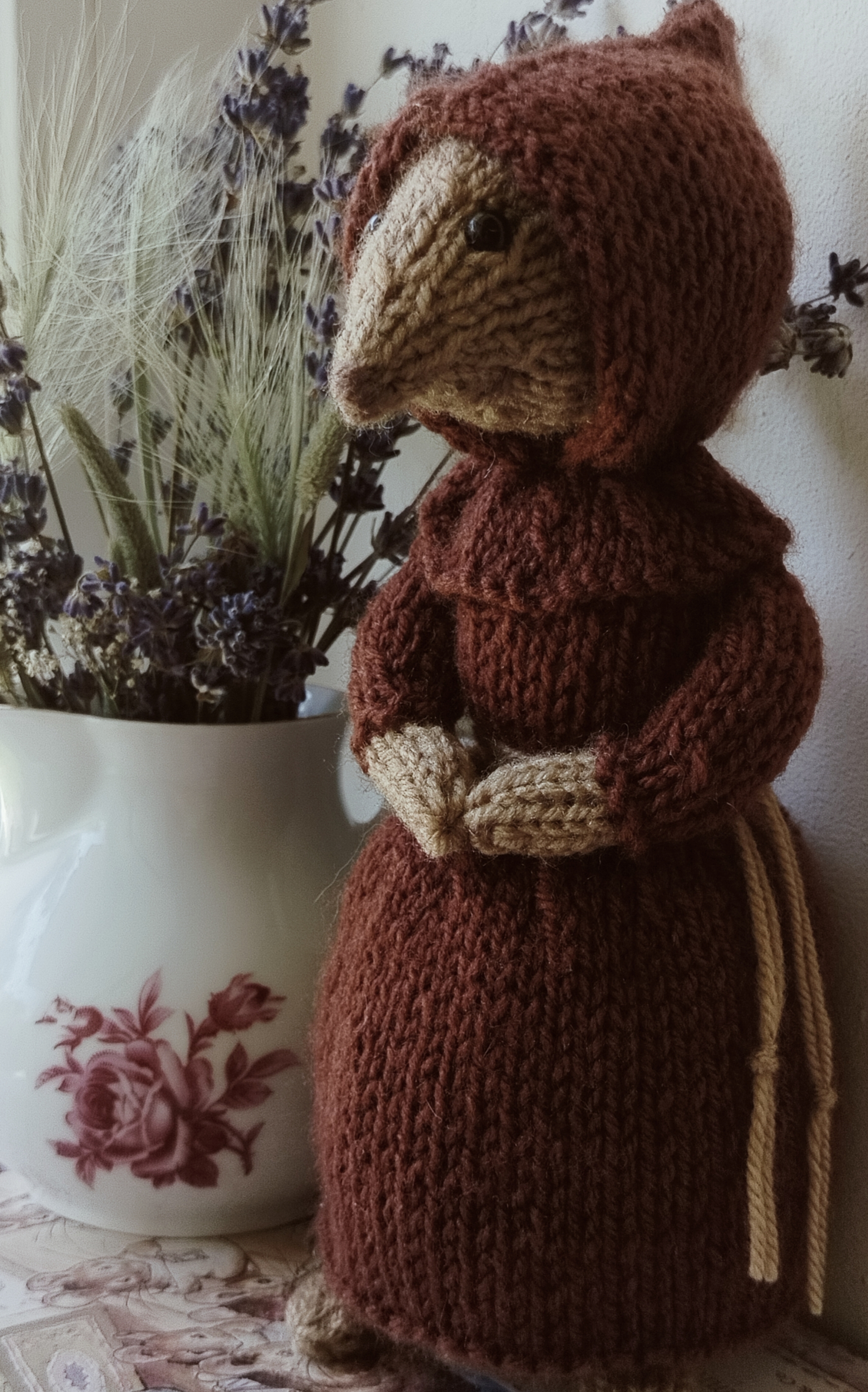 Mouse Monk... - Athos, Greece, Monks, Siege, Orthodoxy, Knitting, Knitting, Amigurumi, news, Knitted toys, Handmade, Vatican, Alan, Yarn, New items, Longpost, Needlework without process