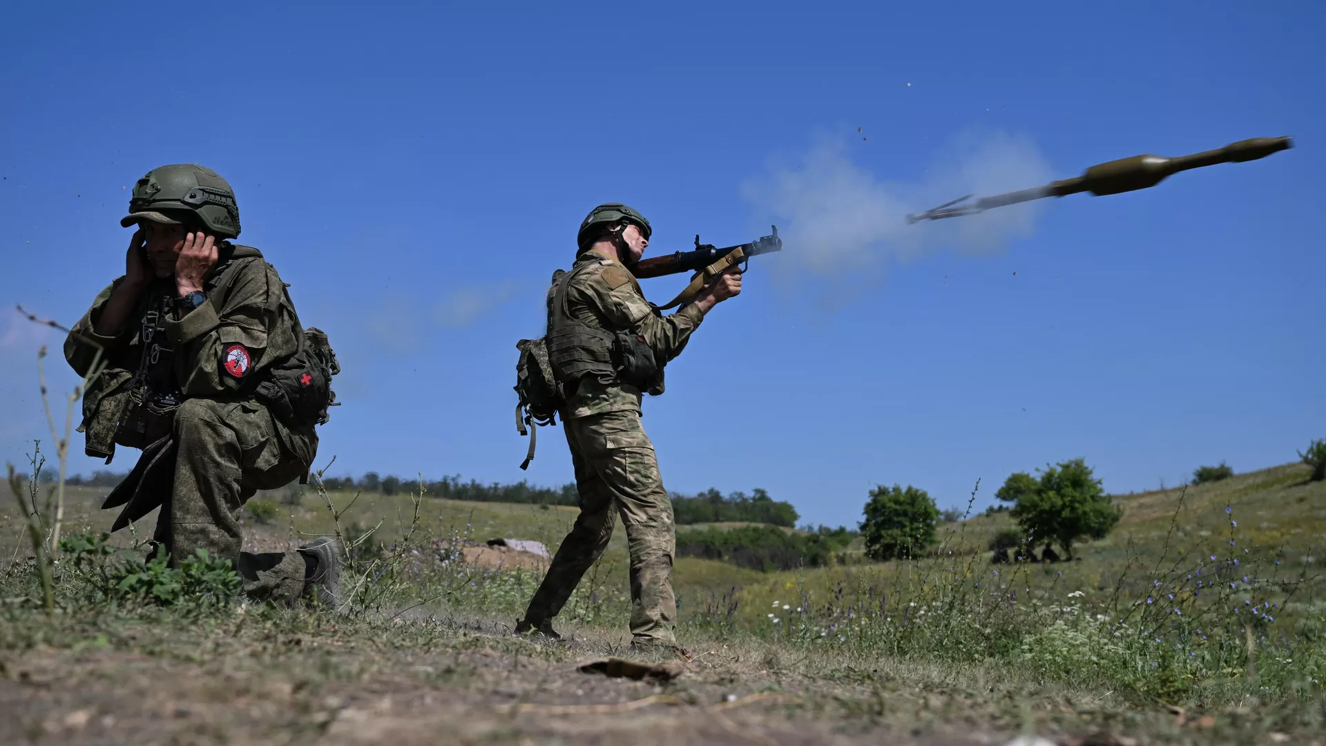 The Russian Armed Forces destroyed six Ukrainian Armed Forces tanks near Kursk - Politics, news, Special operation, Kursk region, APU, Tanks, Military establishment, Destruction, Negative