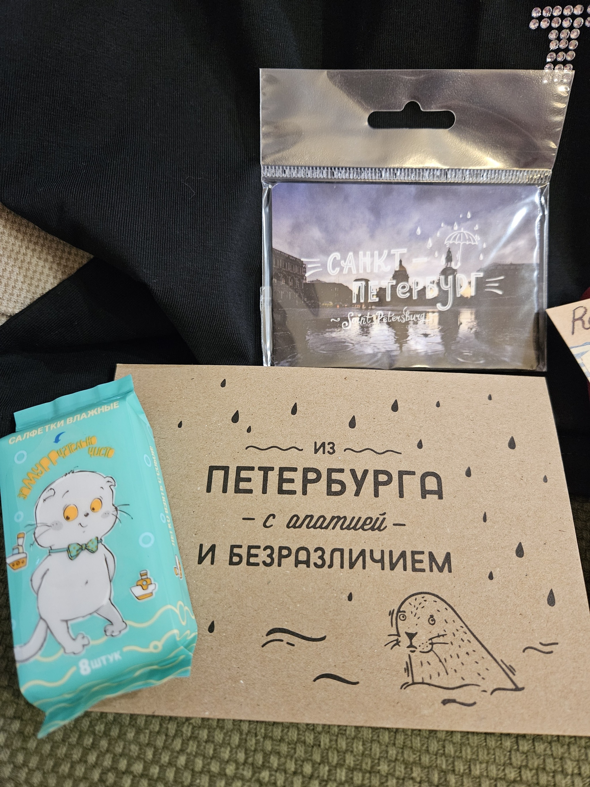 T-shirts crossing 3.0. St. Petersburg-Samara - My, Gift exchange, Secret Santa, Presents, T-shirt, Longpost, cat