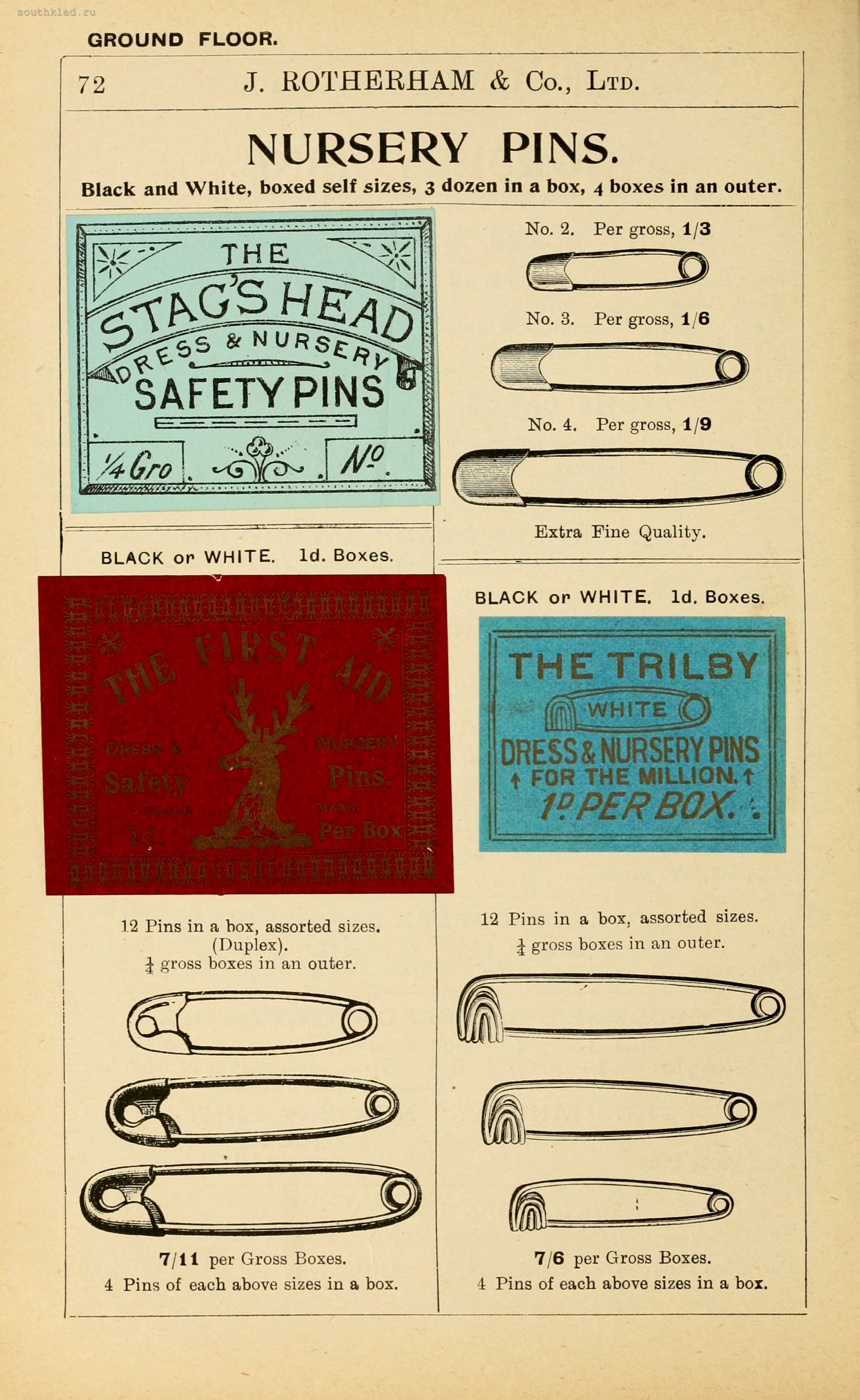 General price list of Jeremiah Rotherman & Co goods from 1904 - Images, Books, Price, Products, England, Catalog, Longpost