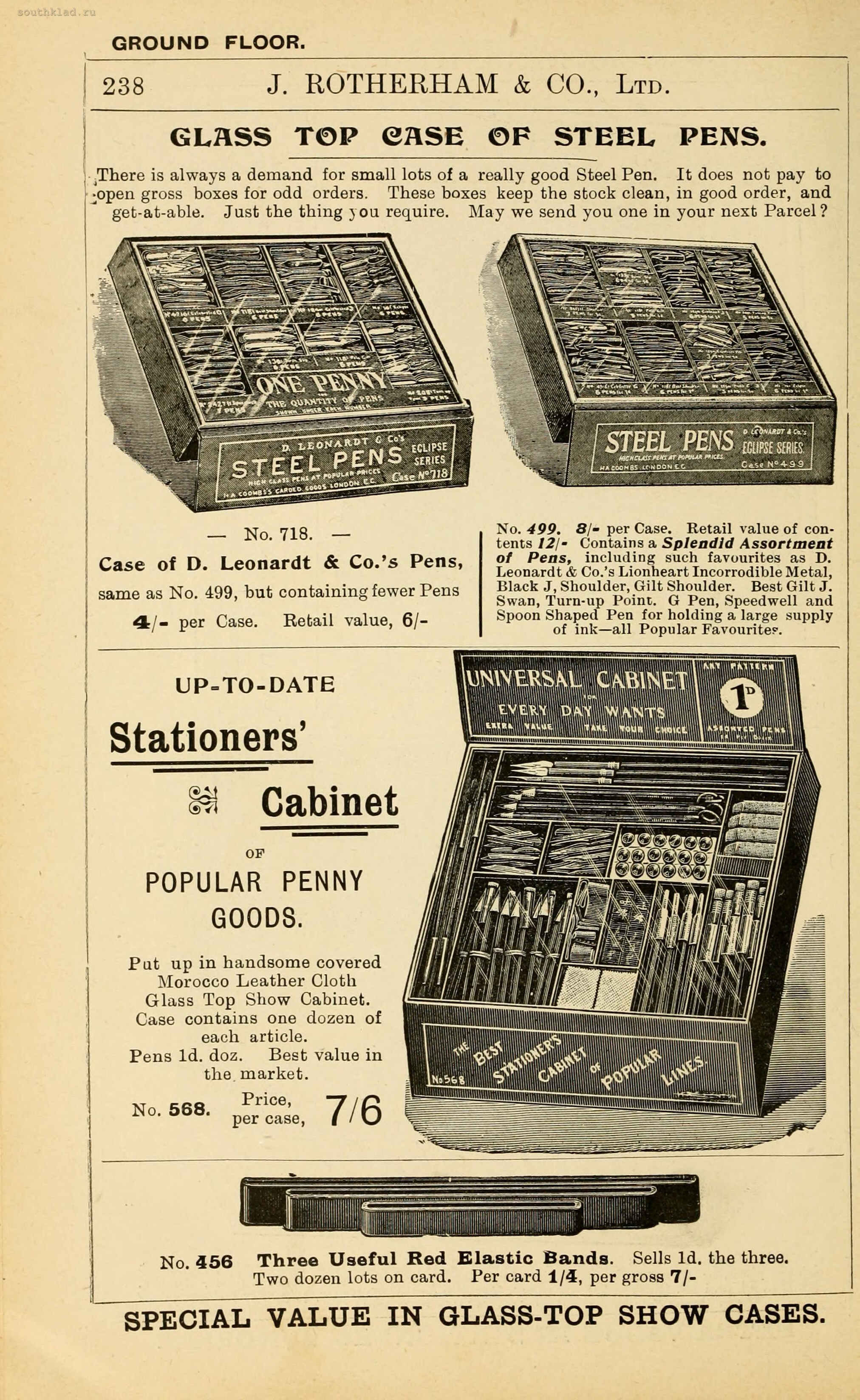 General price list of Jeremiah Rotherman & Co goods from 1904 - Images, Books, Price, Products, England, Catalog, Longpost