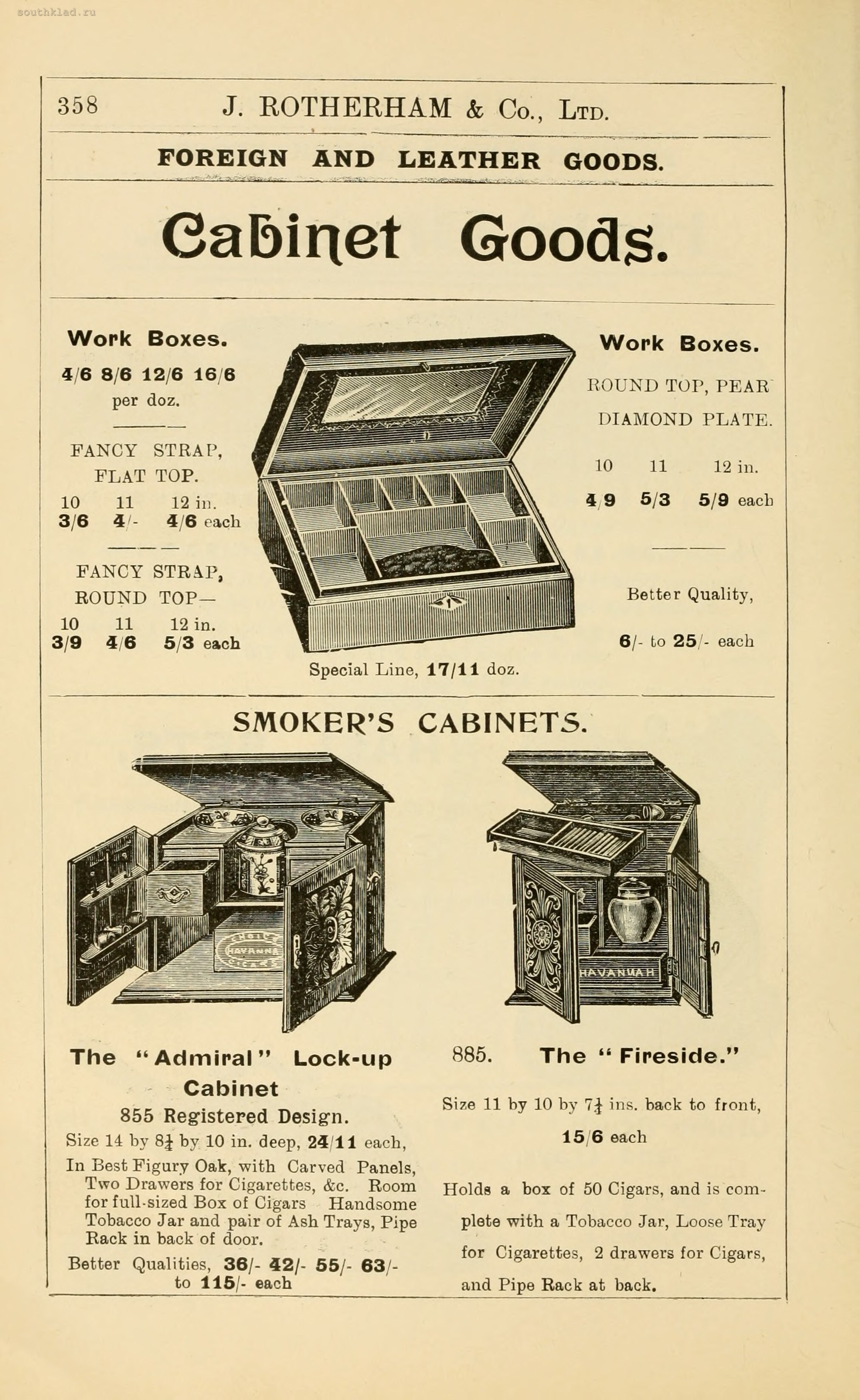 General price list of Jeremiah Rotherman & Co goods from 1904 - Images, Books, Price, Products, England, Catalog, Longpost