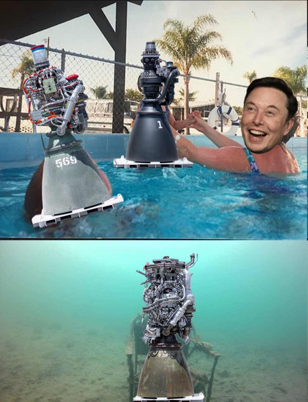 Reply to the post Raptor 3, SN1 - Spacex, Elon Musk, Rocket engine, Raptor, Rocket launch, Longpost, Humor, Reply to post, Telegram (link)