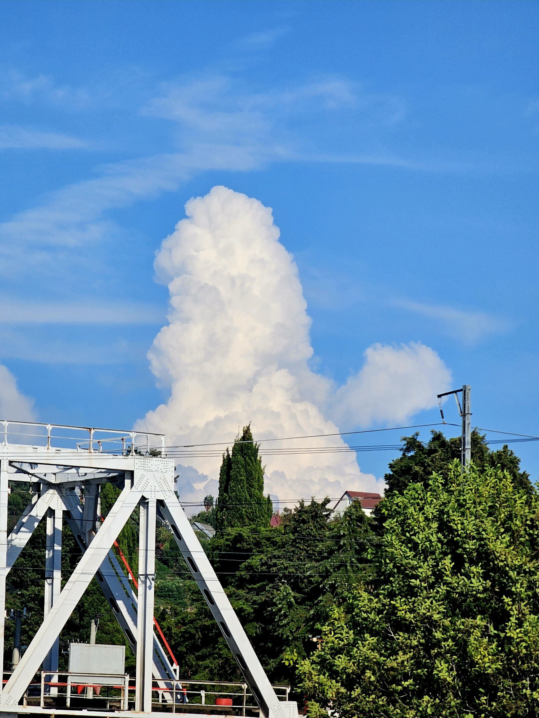 Give me more clouds... - My, Clouds, Sochi, Longpost, Sky, The photo