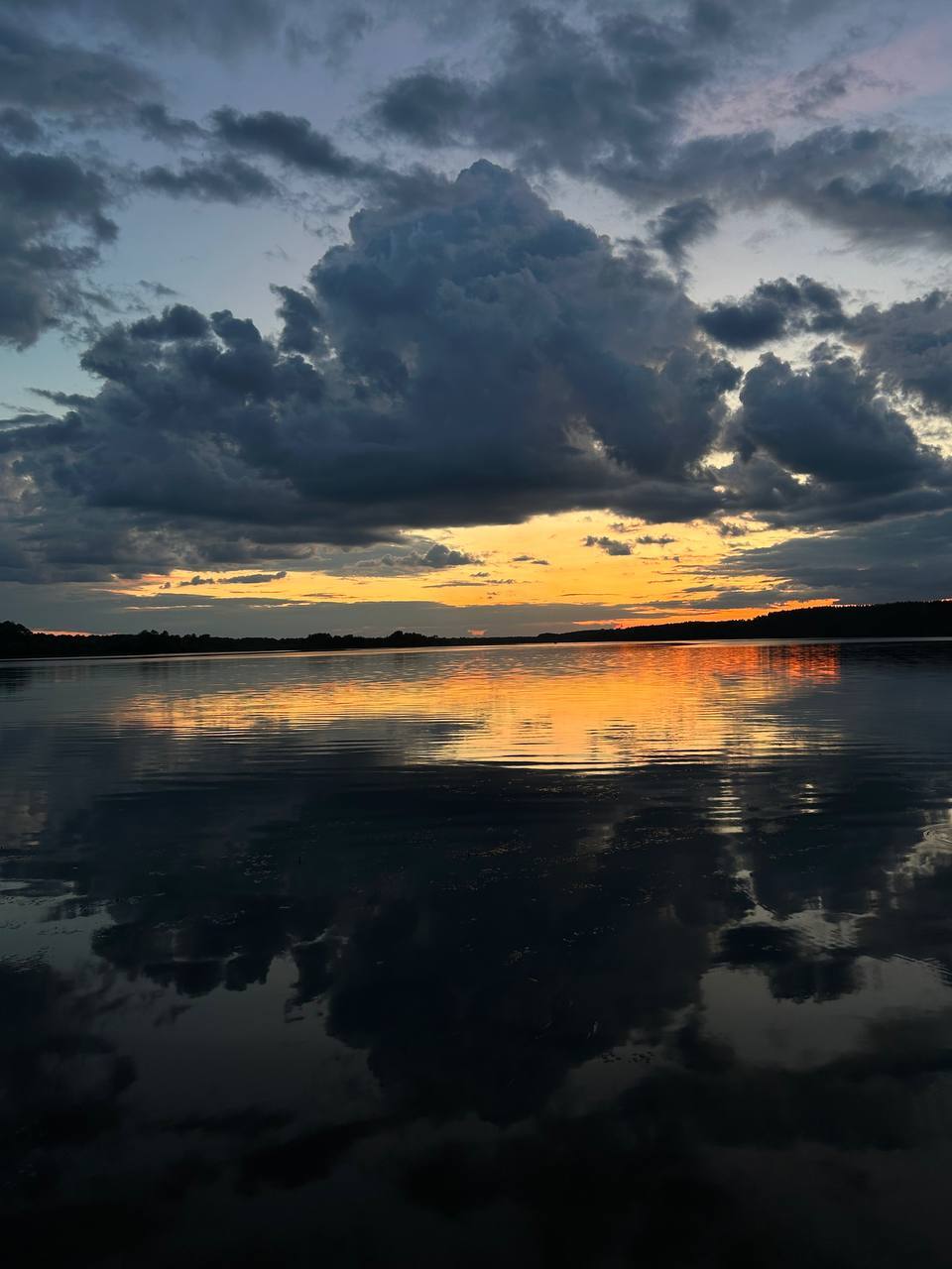 Well, since the wave) - My, Clouds, Sky, Landscape, The photo