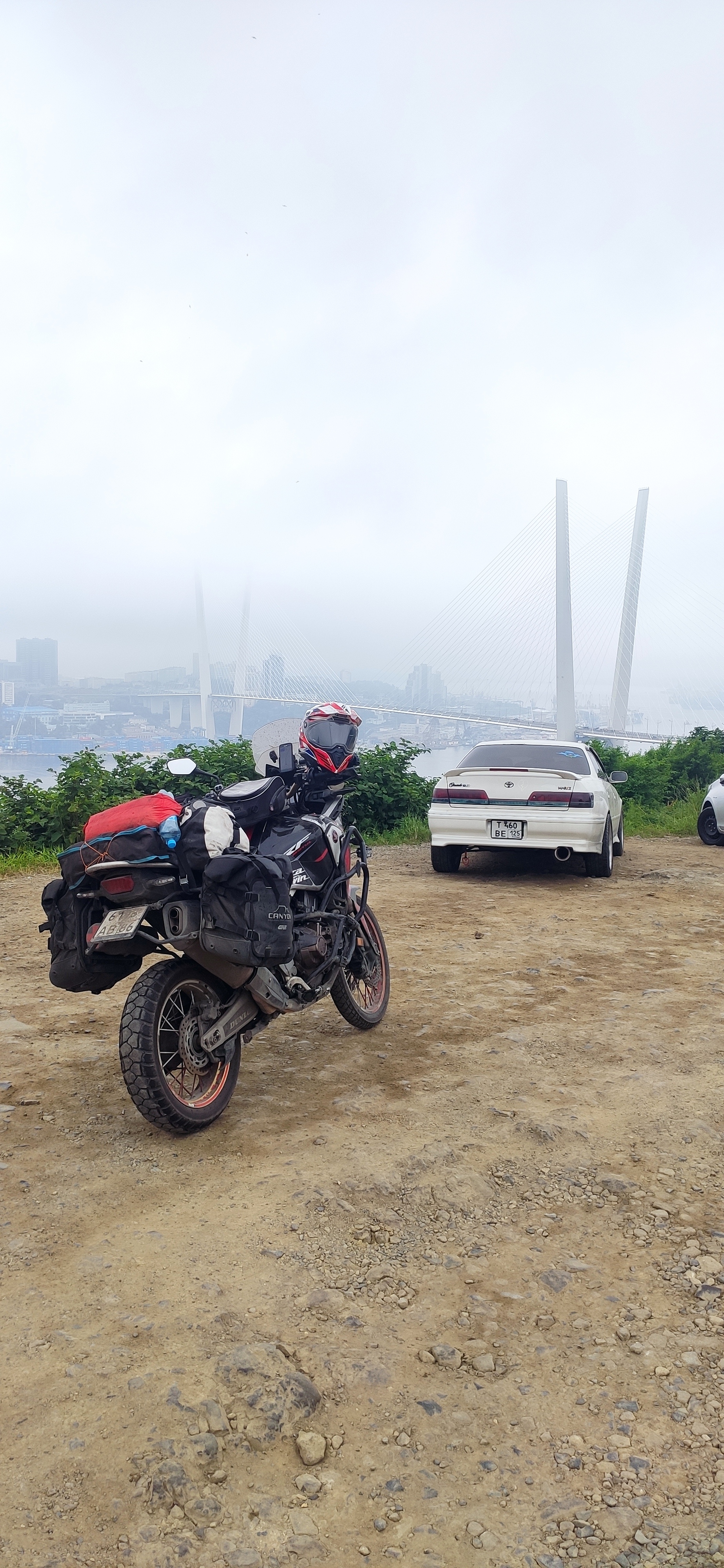 Motorcycle trip 2024. Nefteyugansk-Altai-Ulaanbaatar-Vladivostok-Baikal-Nefteyugansk. Part 4 - Primorskaya - My, Moto, Travels, Motorcyclists, Vladivostok, Honda, Honda africa twin, Туристы, Drive, Longpost