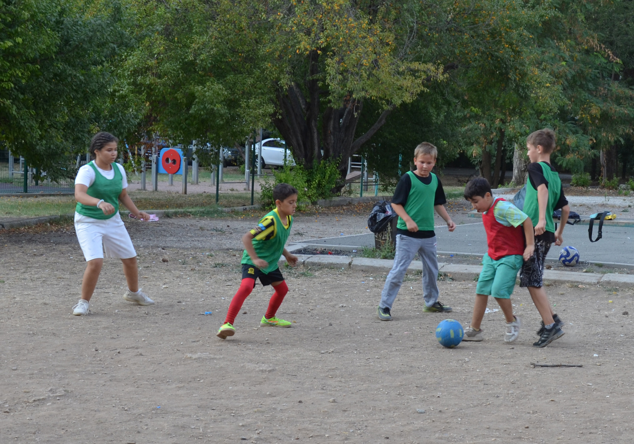 True story. Field - My, Courtyard, Football, Mini football, Yard football, Children, Parents and children, Positive, German Shepherd, Video, Longpost