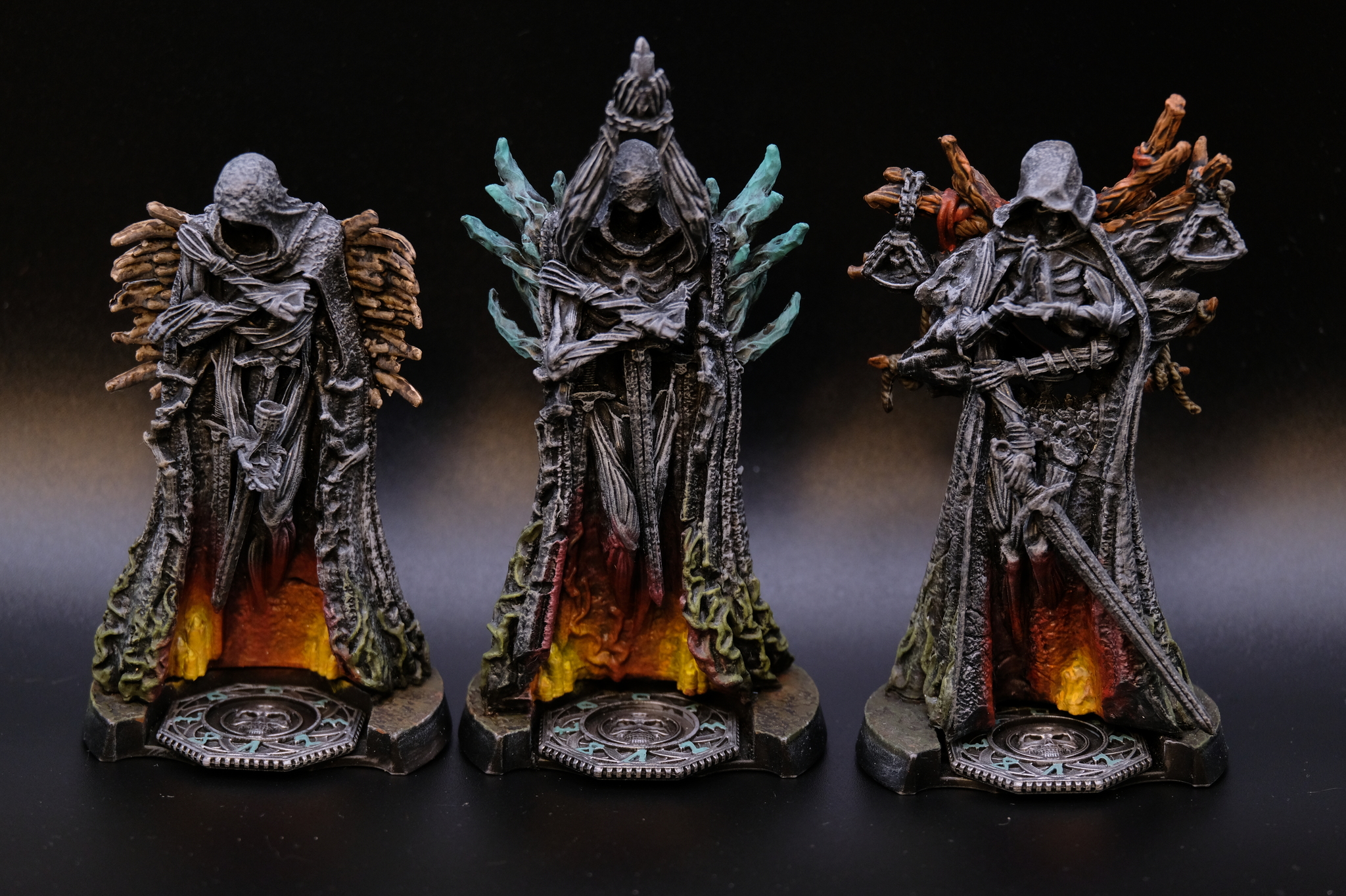 Corrupted Grail miniatures - My, Painting miniatures, Board games, Grail, Painting, Longpost