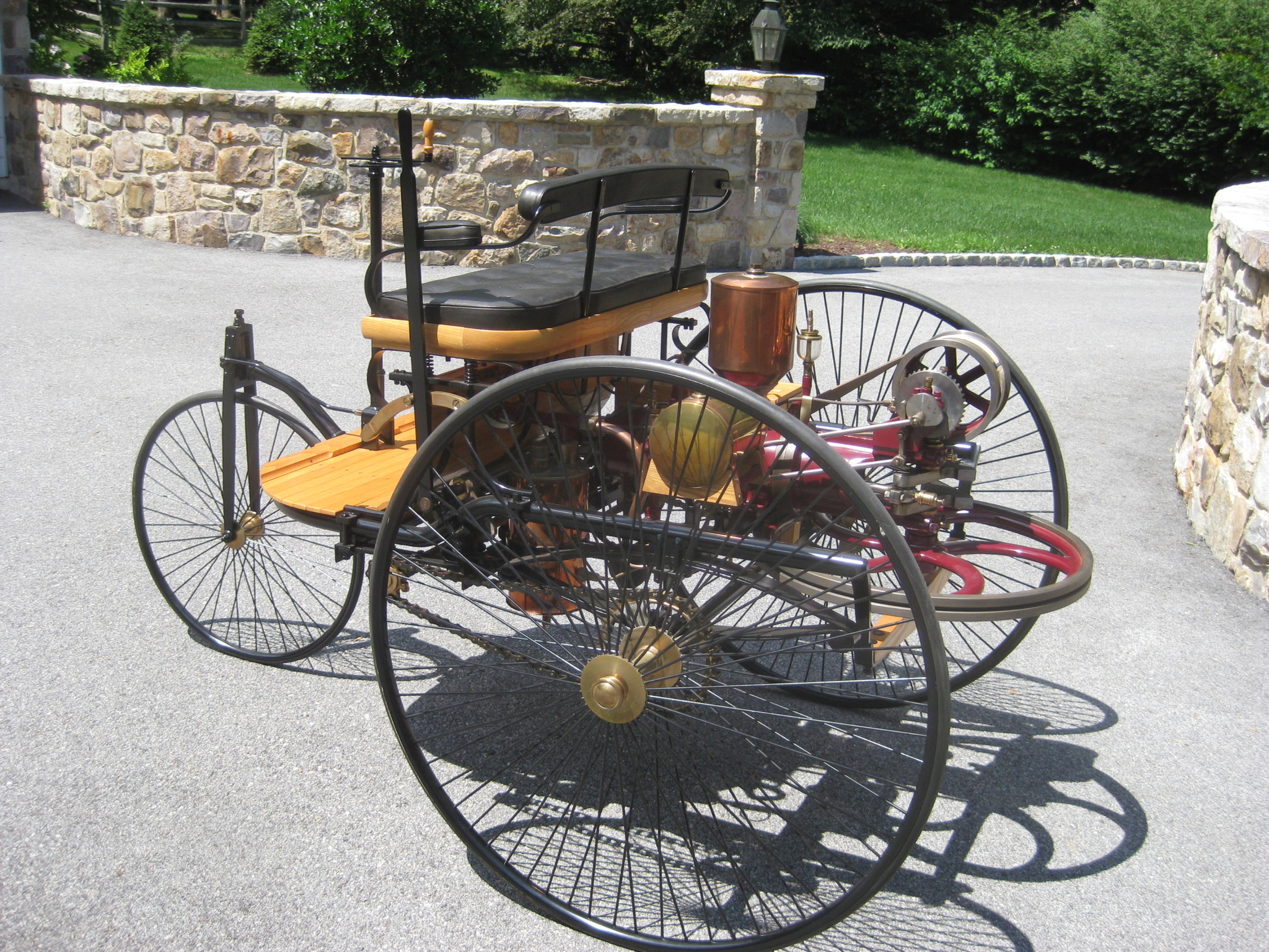 Benz Patent Motorwagen Replica - Retro car, Car history, 1886, Tricycle, Longpost