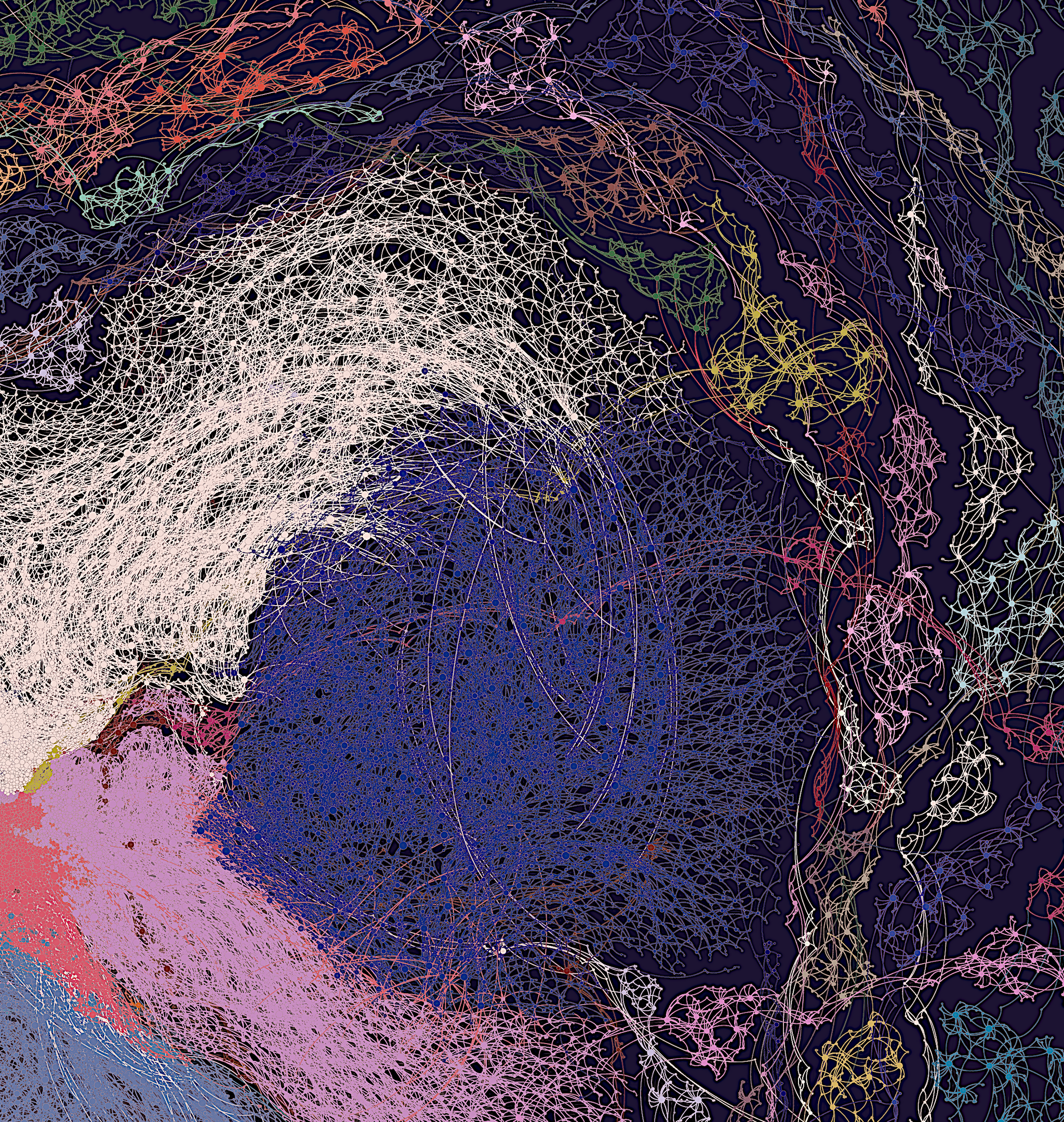 The Art of Data Visualization by Olivier Bodini - Digital, Art, The science, Mathematics, Computer, Social networks, Data Science, Programming, Programmer, Scientists, Evolution, Graphics, Paris, France, Digital drawing, Creative people, Longpost