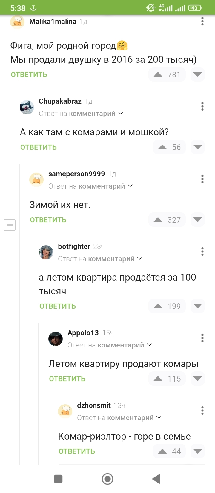 I hope real estate prices in Vuktyl don’t jump! - Screenshot, Comments, Comments on Peekaboo, Prices, Buying a property, Vuktyl, Russia, 90th, Nostalgia, Longpost, Sad humor