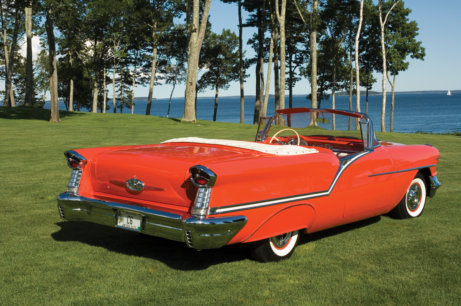 Oldsmobile Super 88 Convertible - Ретроавтомобиль, История автомобилей, 1957, Oldsmobile