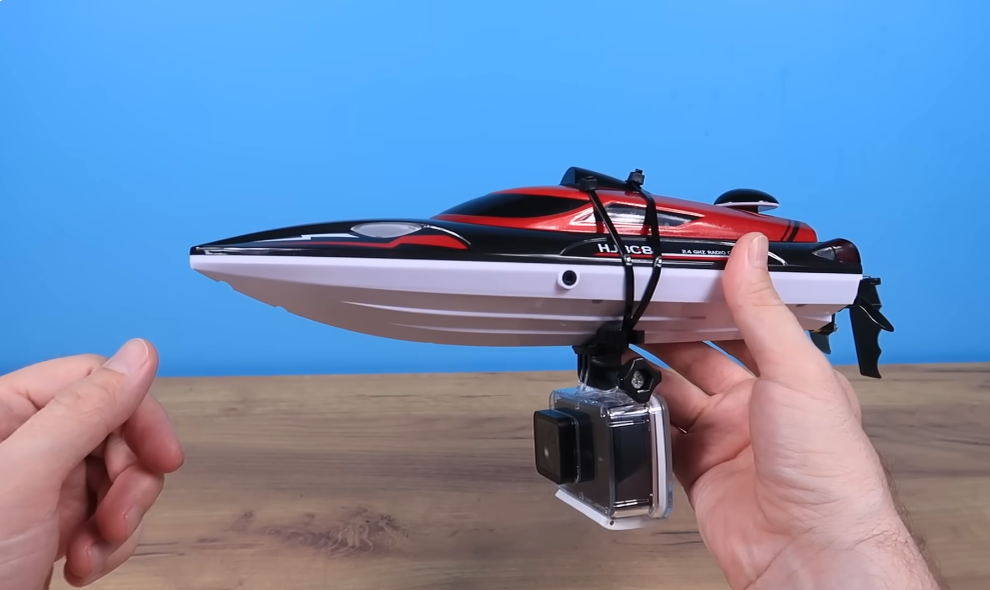 Inexpensive speedboat HJ 808 from AliExpress: Test drive and underwater adventures - My, Chinese goods, AliExpress, Products, Toys, Boat, Radio controlled models, Longpost