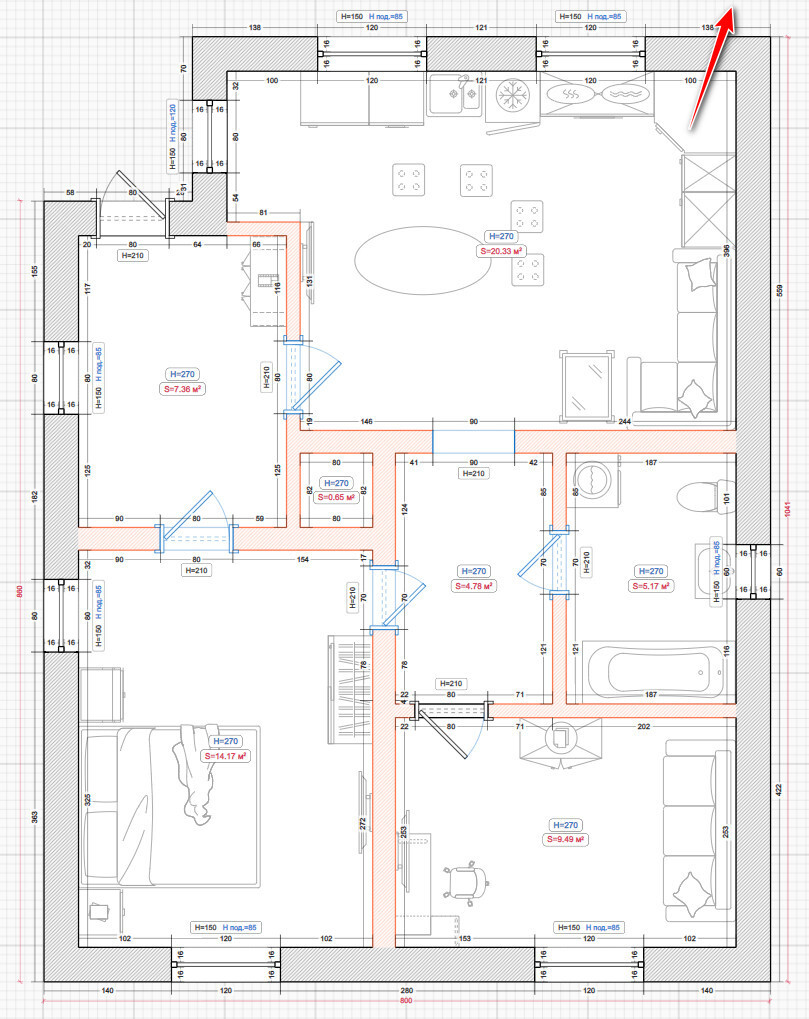 I'm drawing while I'm drawing. Criticism and suggestions are welcome - Lodging, SNT, Layout