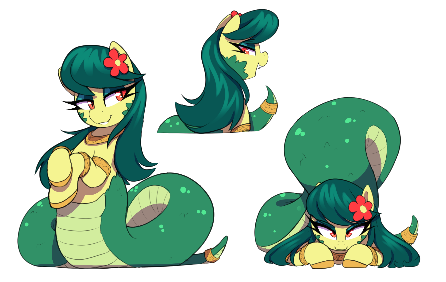 Snake - My Little Pony, Original Character, Thebatfang