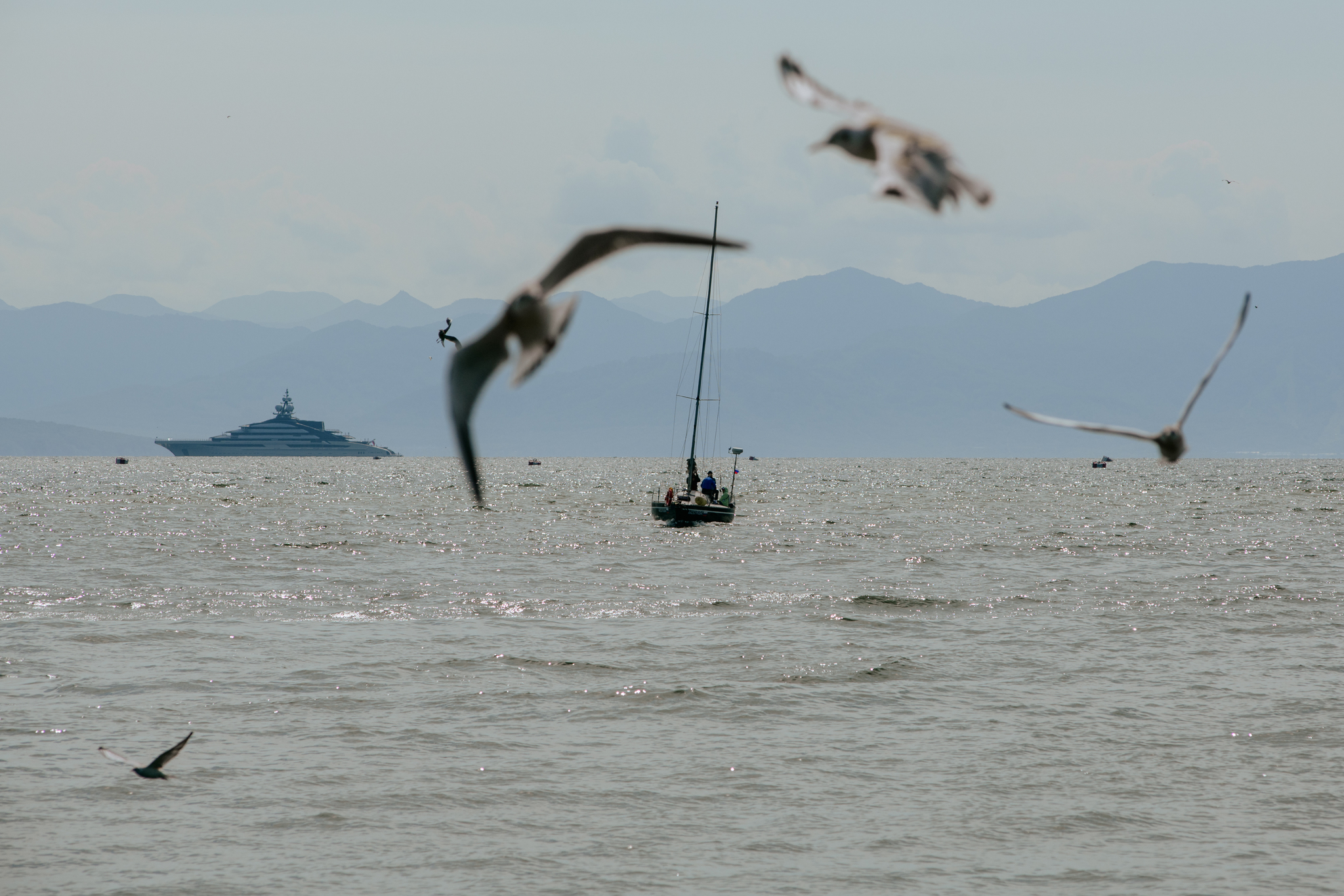 Personal yacht - My, Sea, Yacht, Yachting, Hobby, Kamchatka, Ocean, A boat, Sailboat, Ship, Pacific Ocean, Longpost