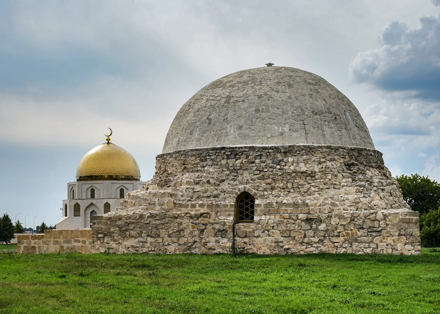 Once upon a time in Bolgar - My, Travel across Russia, sights, Within Bolgar, Mosque, Shore, Tatarstan, Longpost