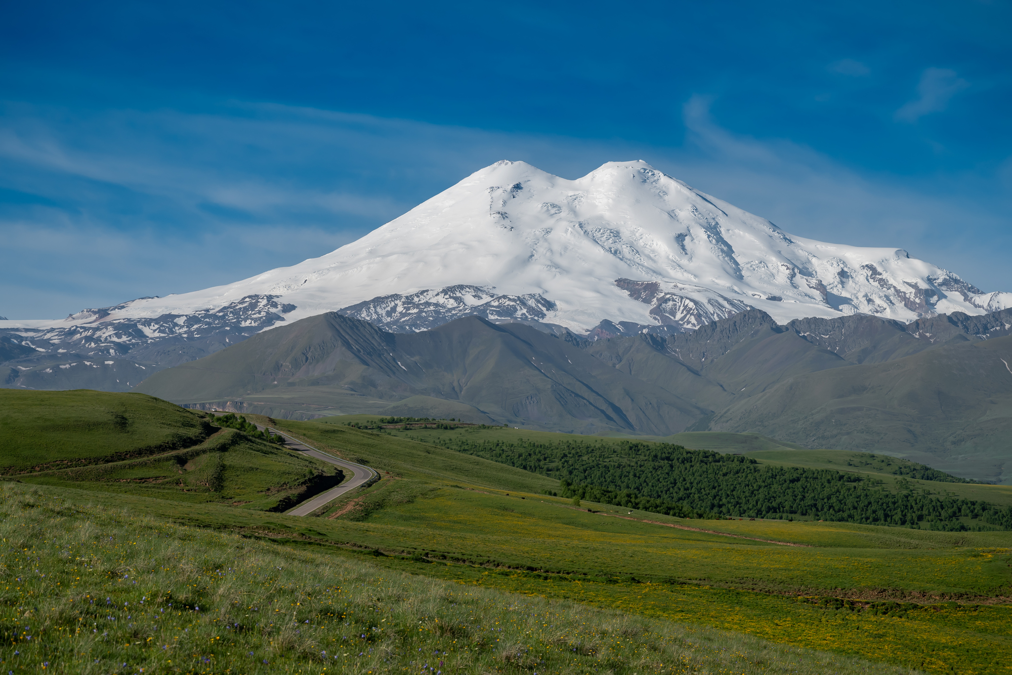 On the way to the Djily-Su tract. Elbrus - My, The mountains, Caucasus mountains, Jily-Su, Elbrus, Mountain tourism, Longpost, Flowers, Nature, The photo