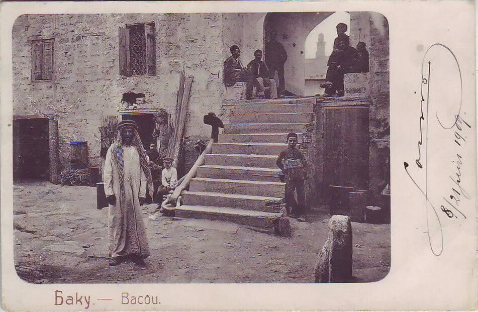 Azerbaijan at the beginning of the 20th century - Historical photo, The photo, Azerbaijan, Black and white photo, Longpost