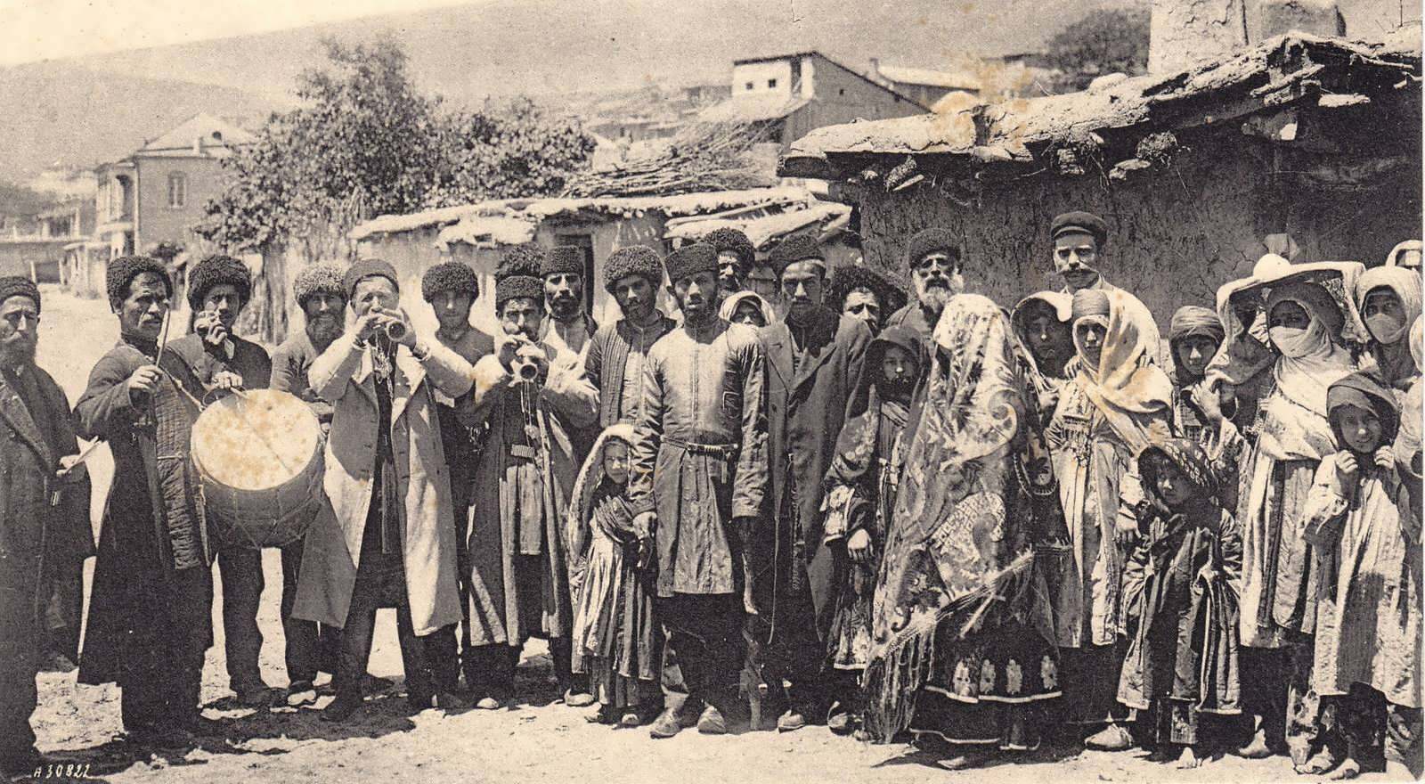 Azerbaijan at the beginning of the 20th century - Historical photo, The photo, Azerbaijan, Black and white photo, Longpost